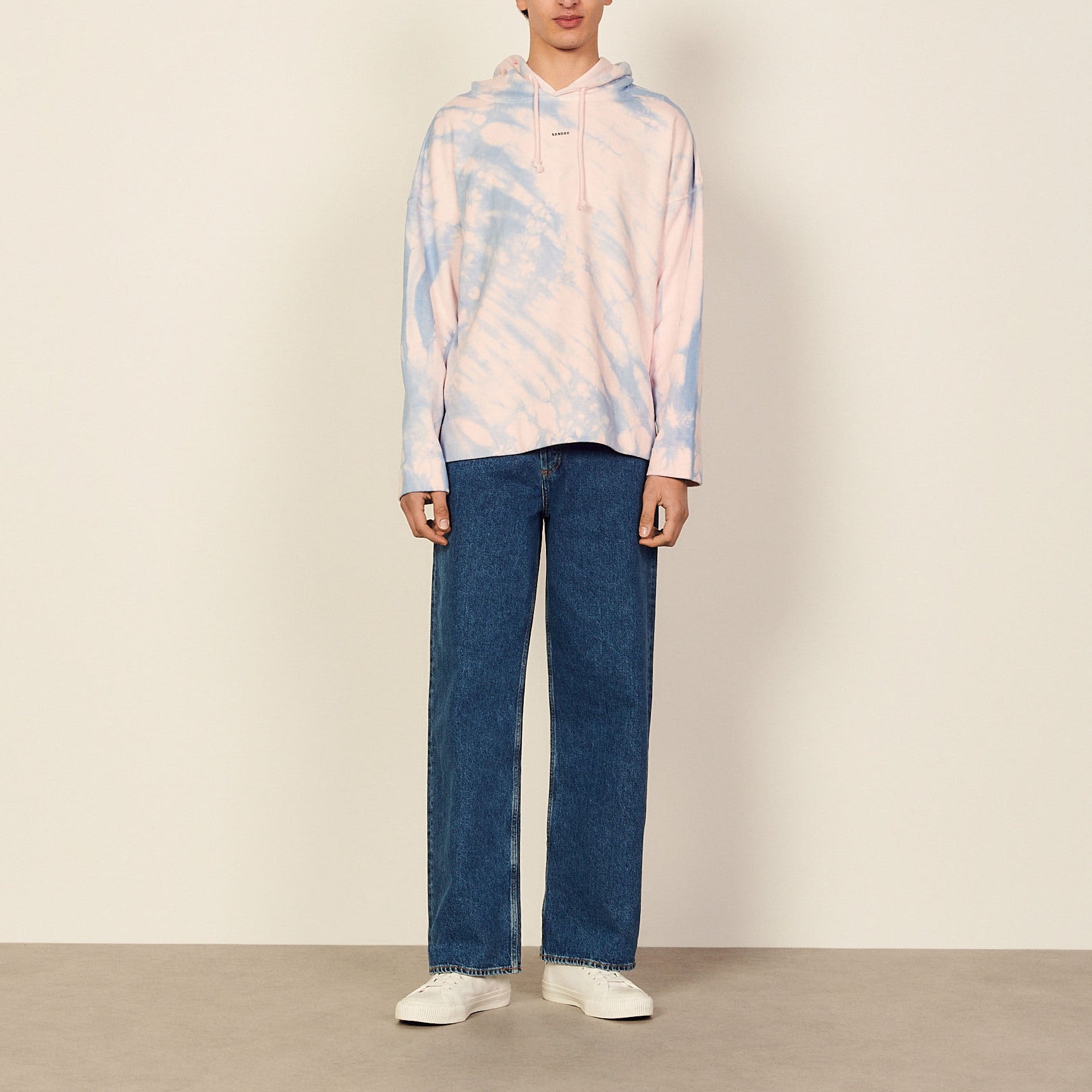 Hoodie tie and dye Sandro seconde main