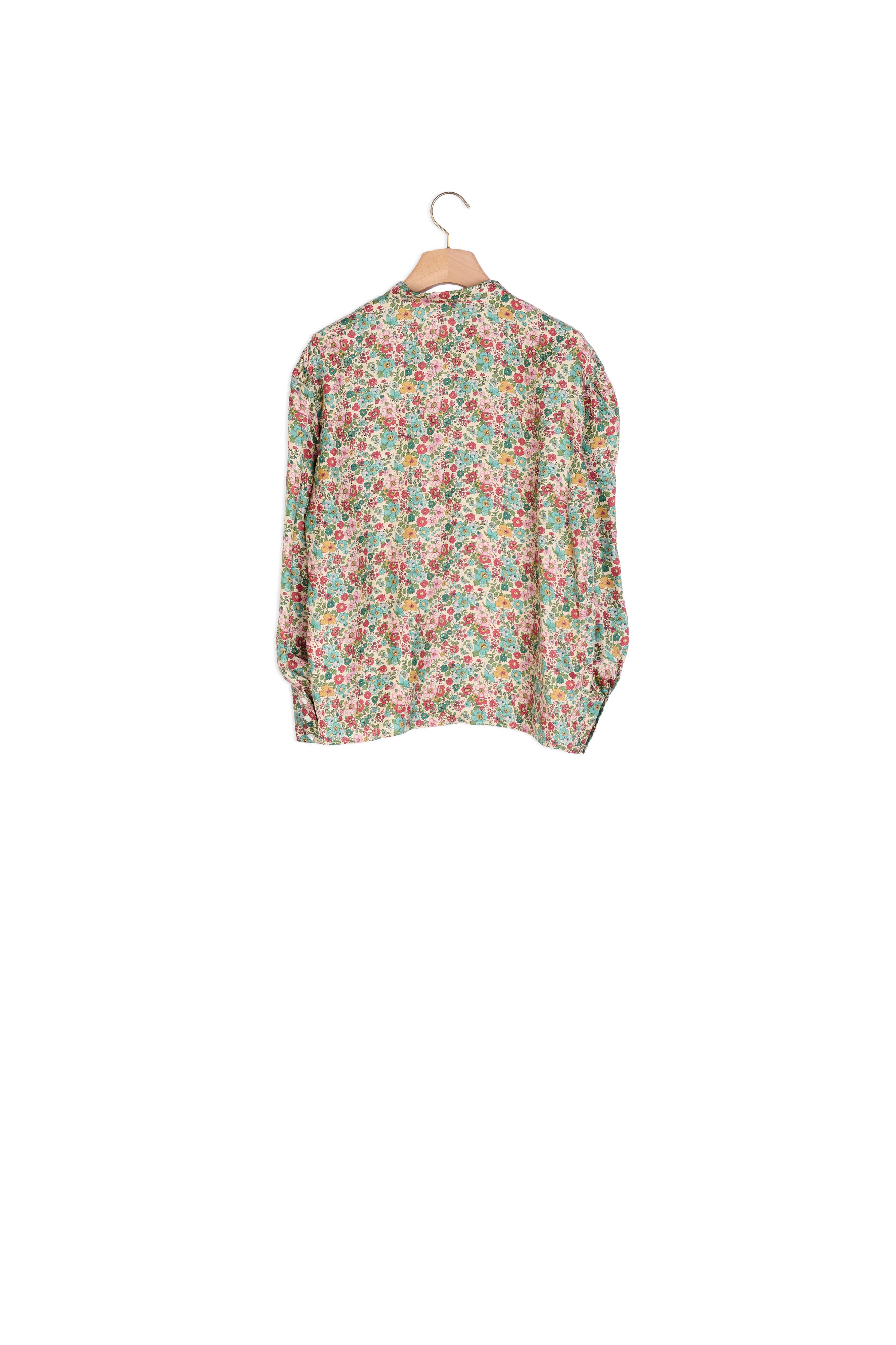 Chemise fluide imprimée en soie Sandro seconde main