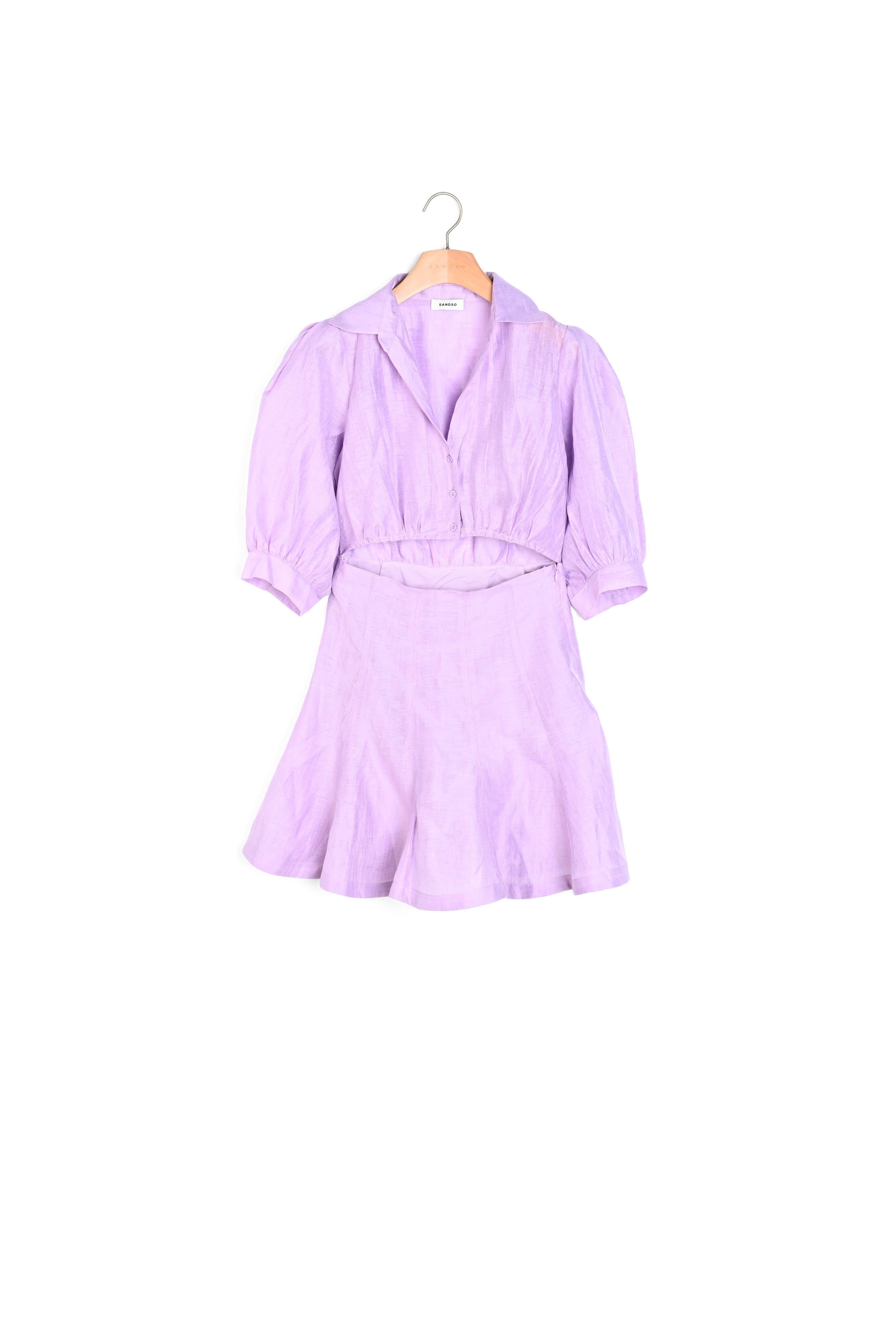 Robe courte ouverte Sandro seconde main