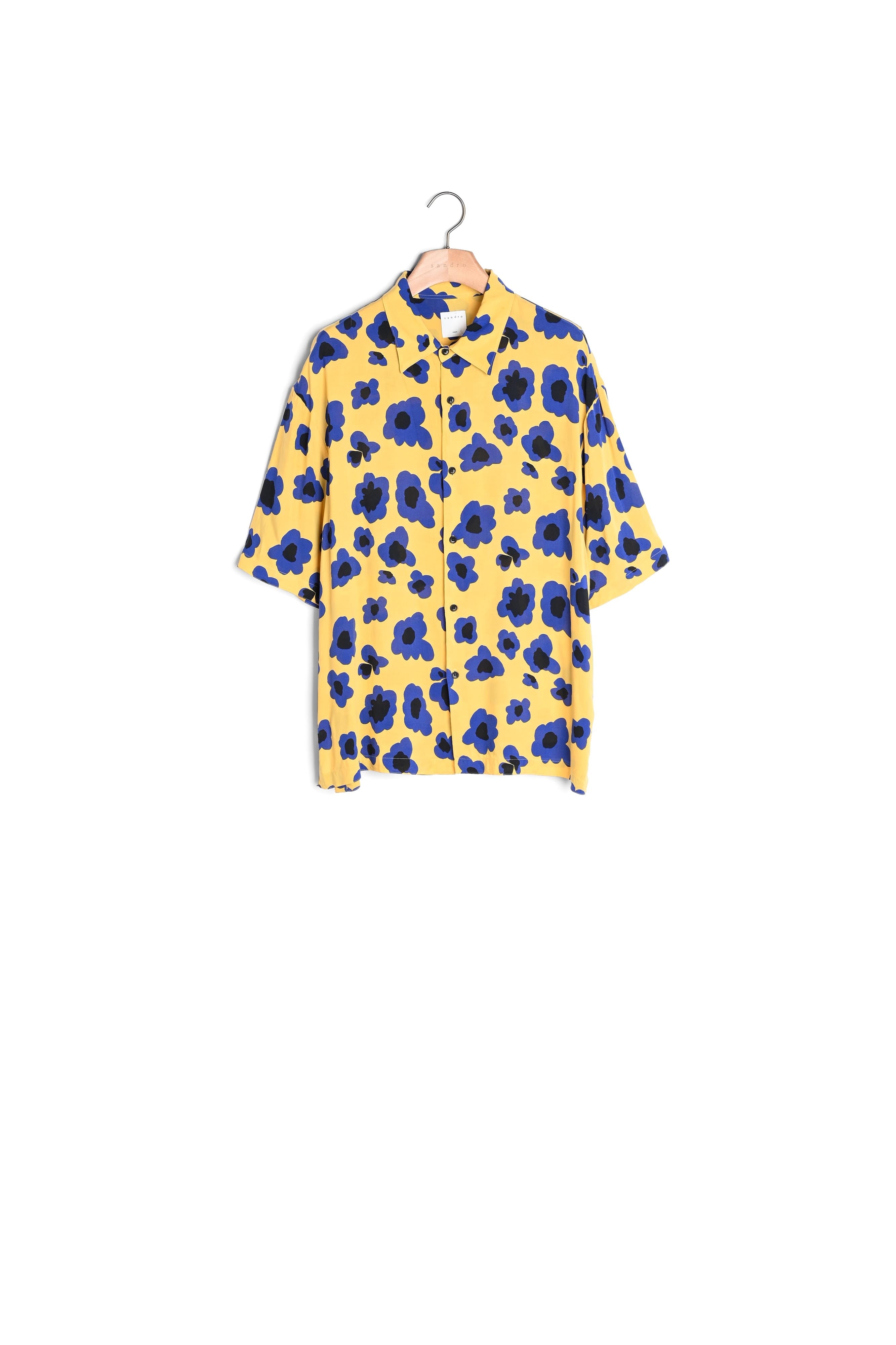 Chemise à manches courtes imprimée Sandro seconde main