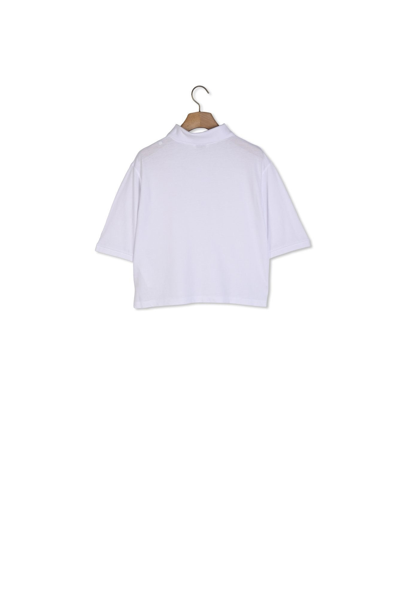 T-shirt en coton à brodé Sandro seconde main