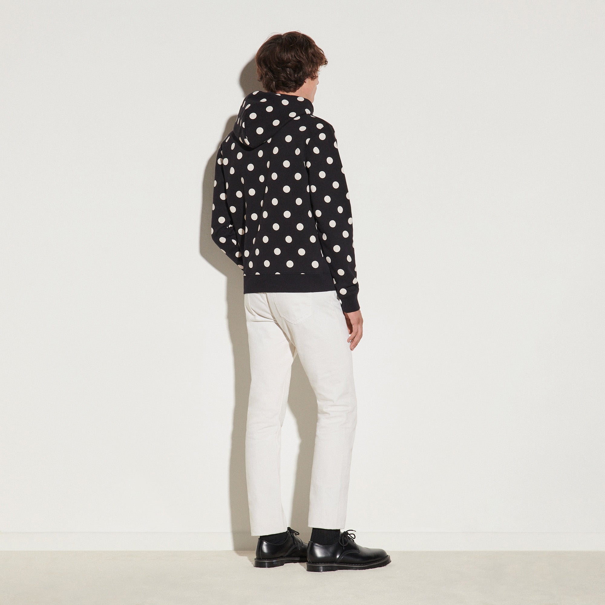 Sweat à capuche à pois Sandro seconde main