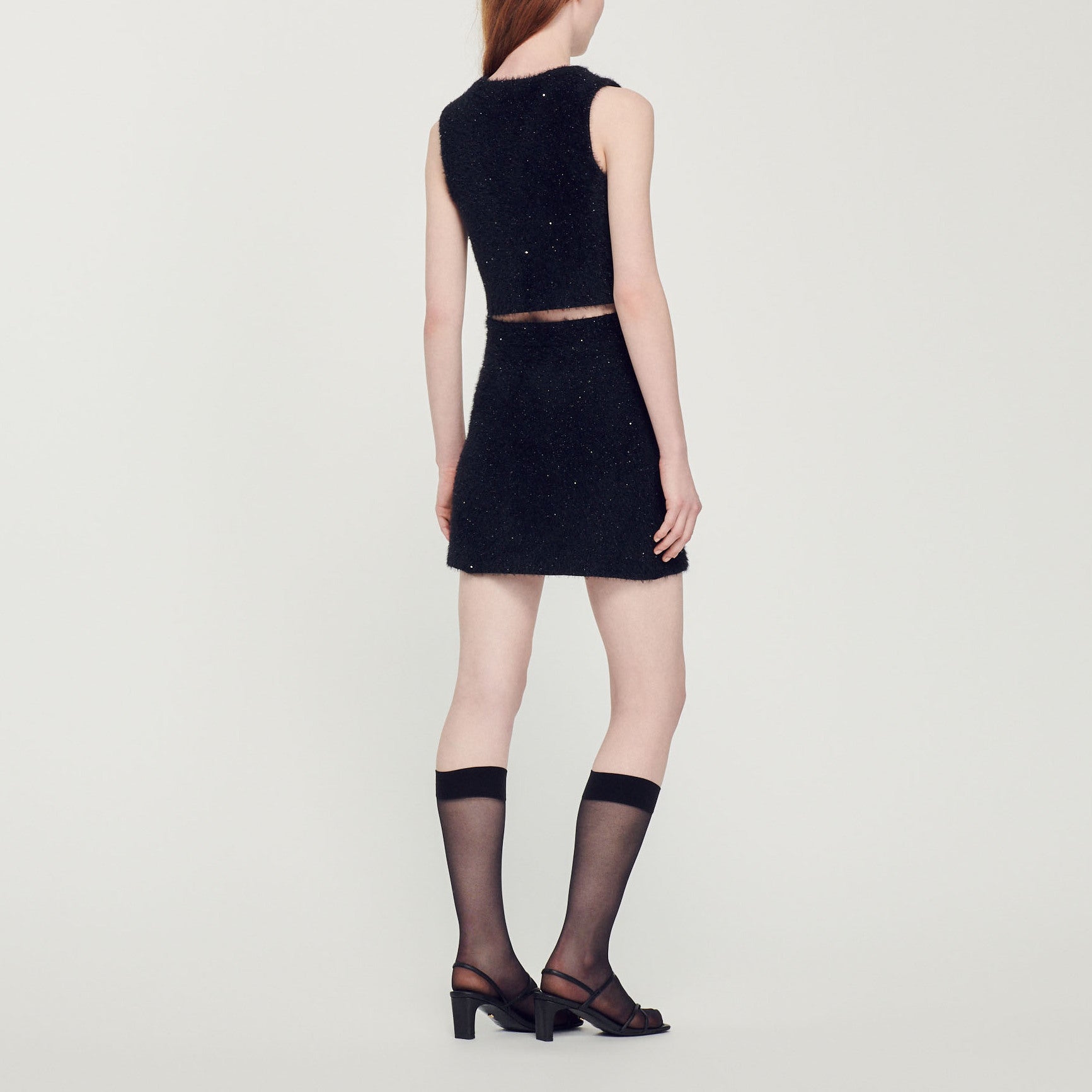 Brassière en tweed Sandro seconde main