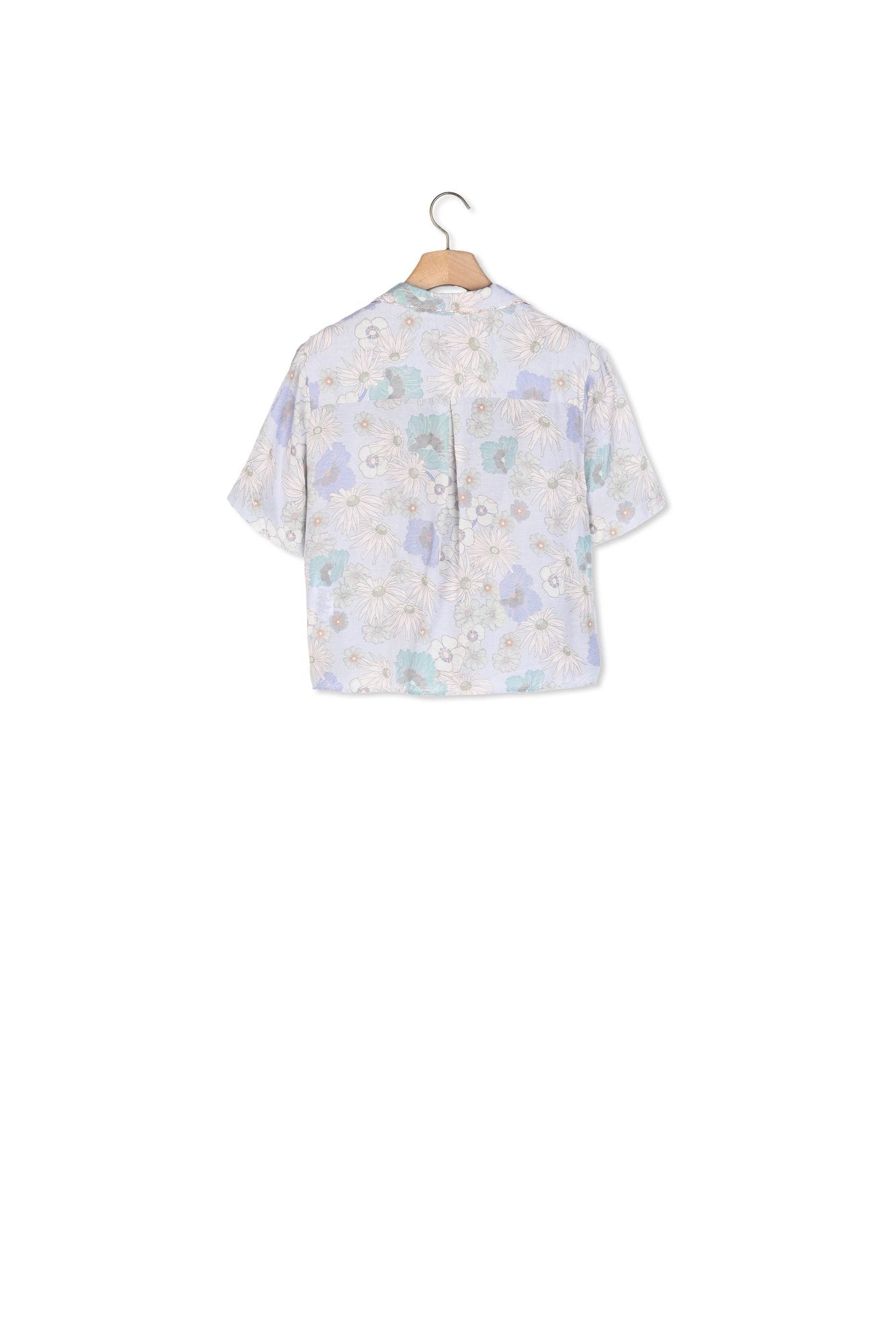 Chemise pyjama imprimée à nouer Sandro seconde main