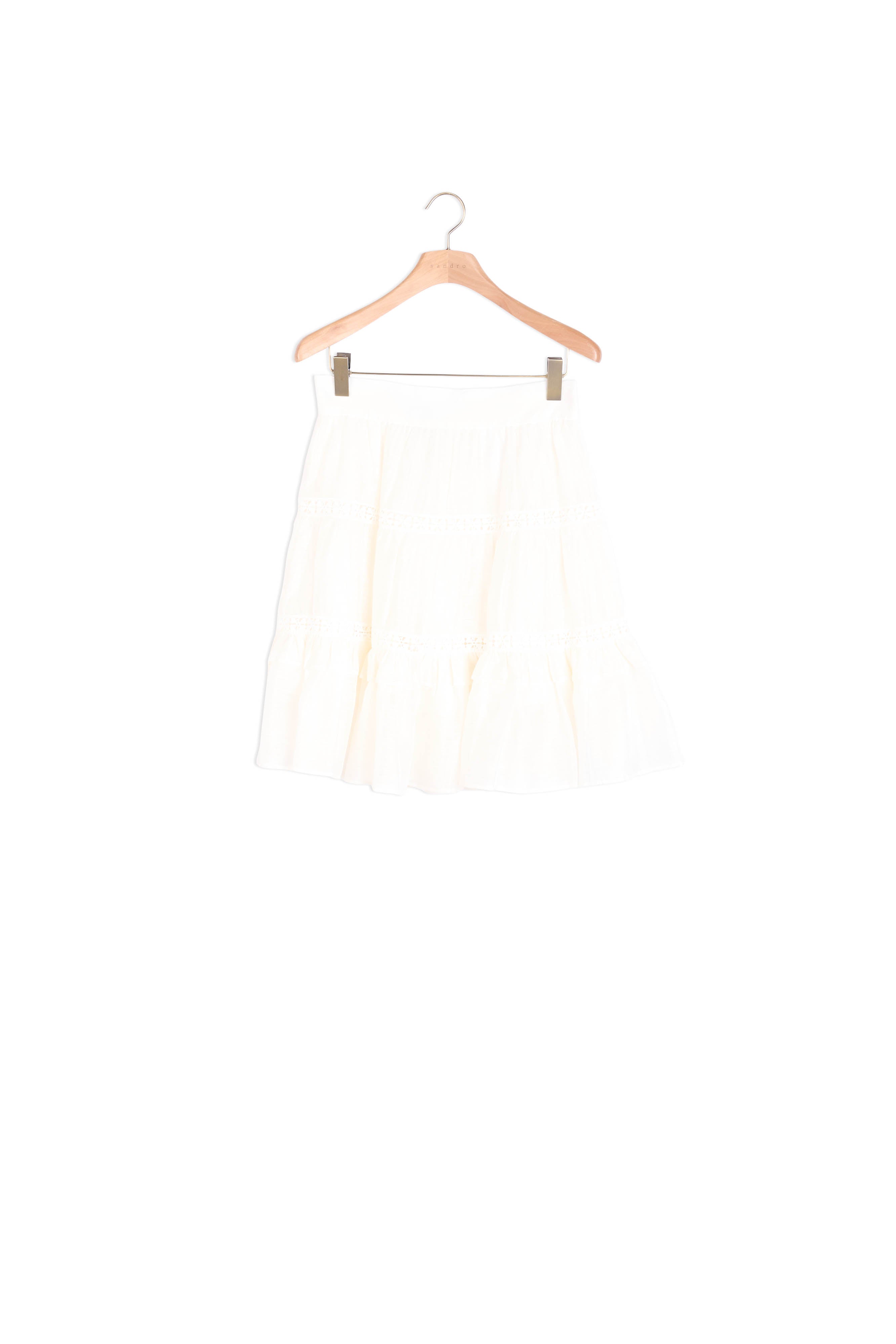 Jupe courte patineuse Sandro seconde main