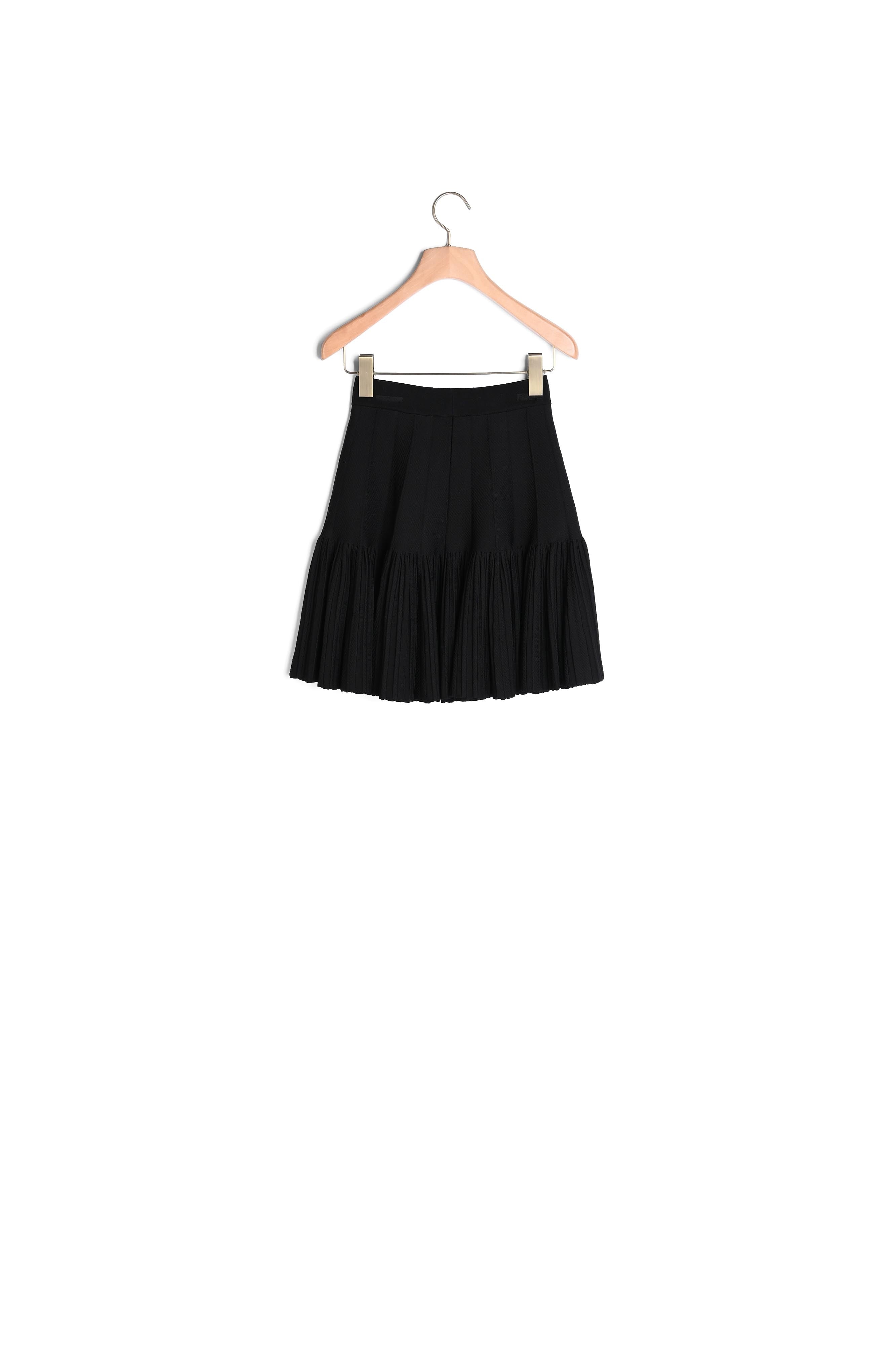 Jupe patineuse en Maille compacte Sandro seconde main