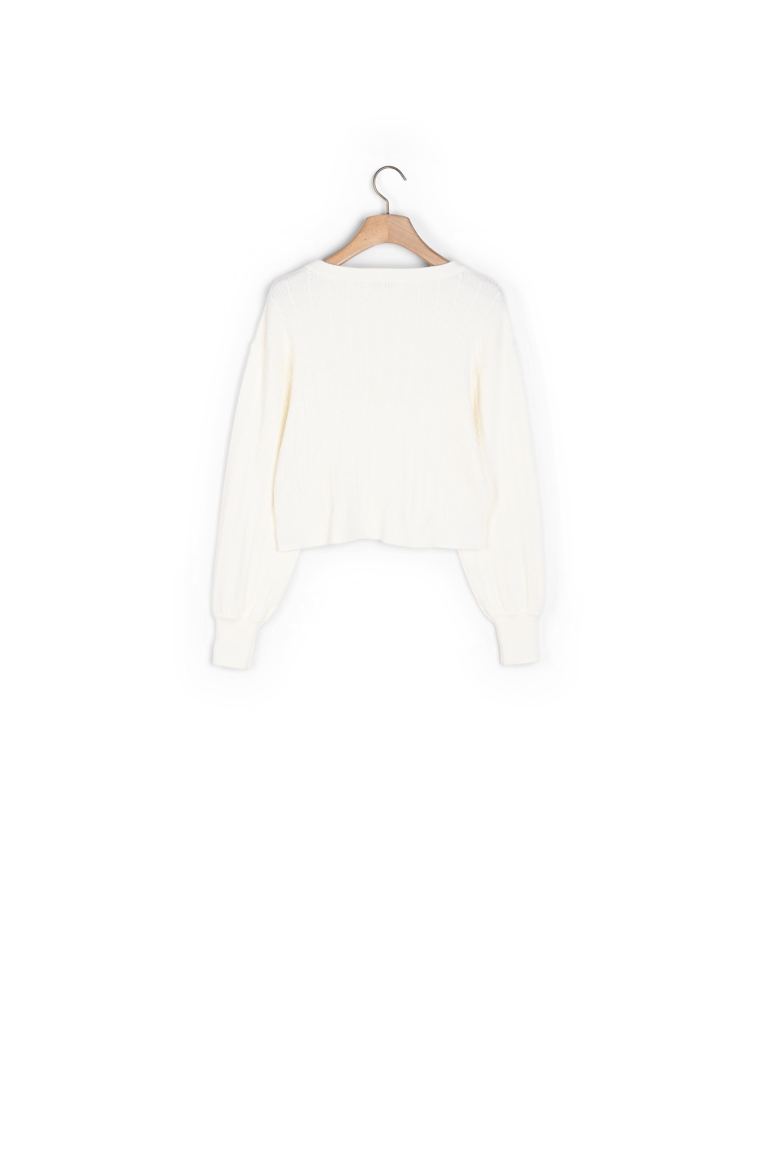 Pull court brodé Sandro seconde main