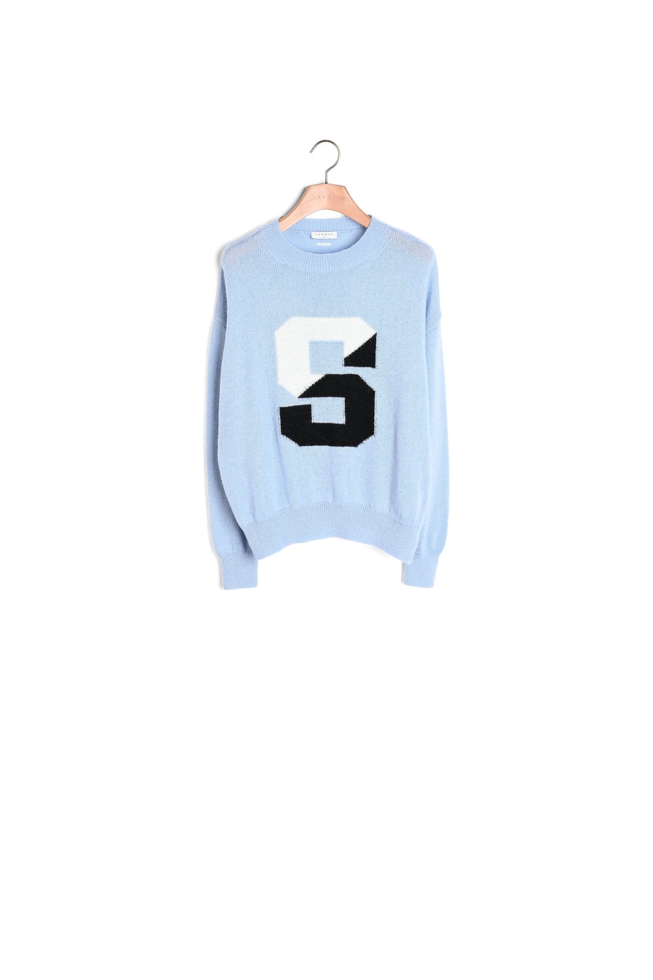 Pull avec initiale Sandro seconde main