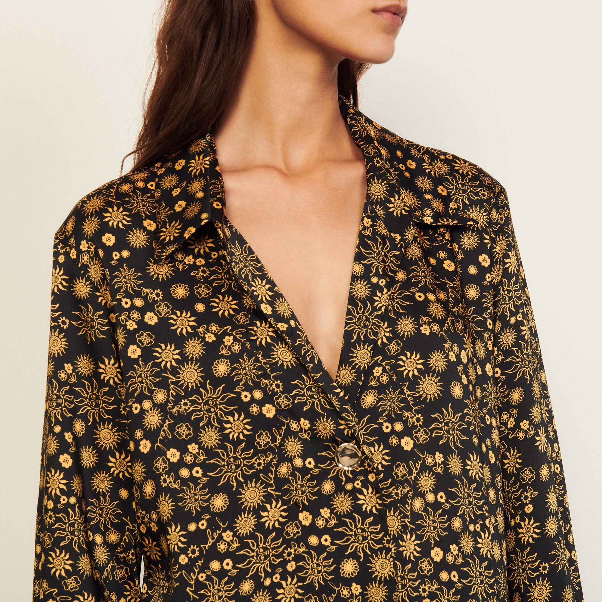 Robe esprit Chemise Sandro seconde main