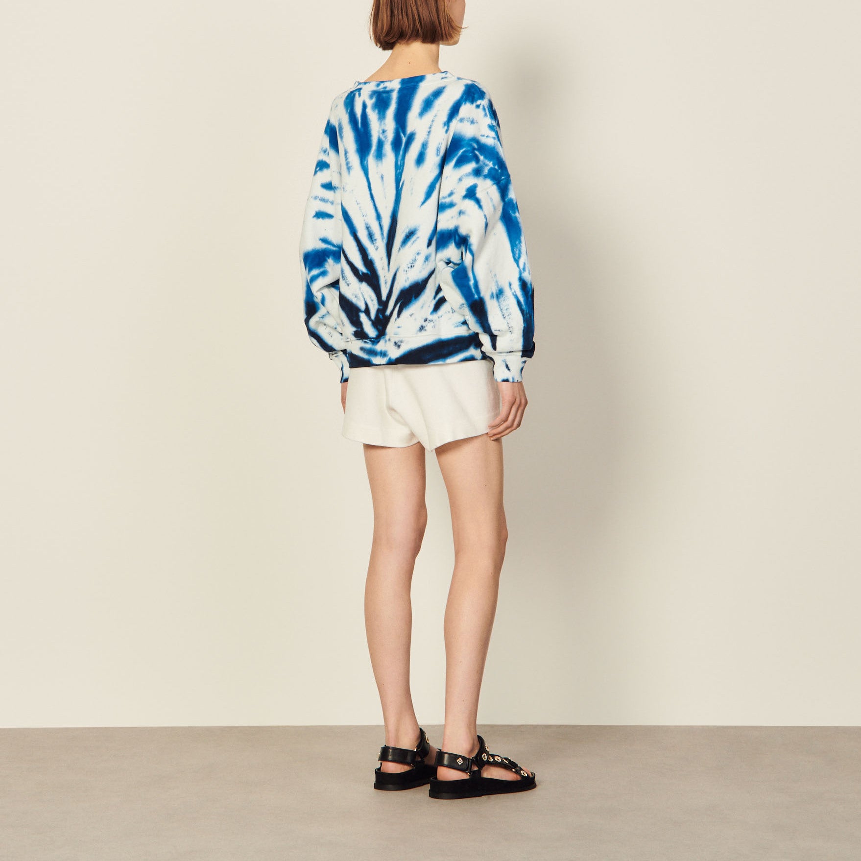 Sweatshirt tie and dye Sandro seconde main
