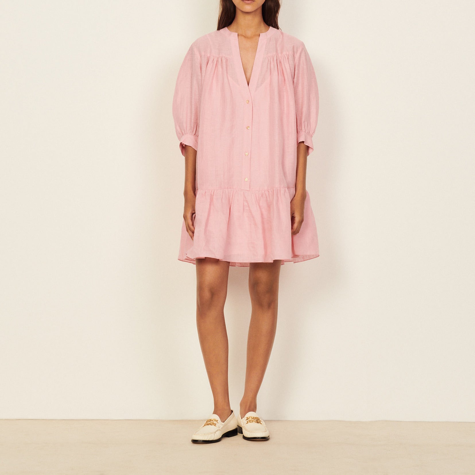 Robe courte évasée Sandro seconde main