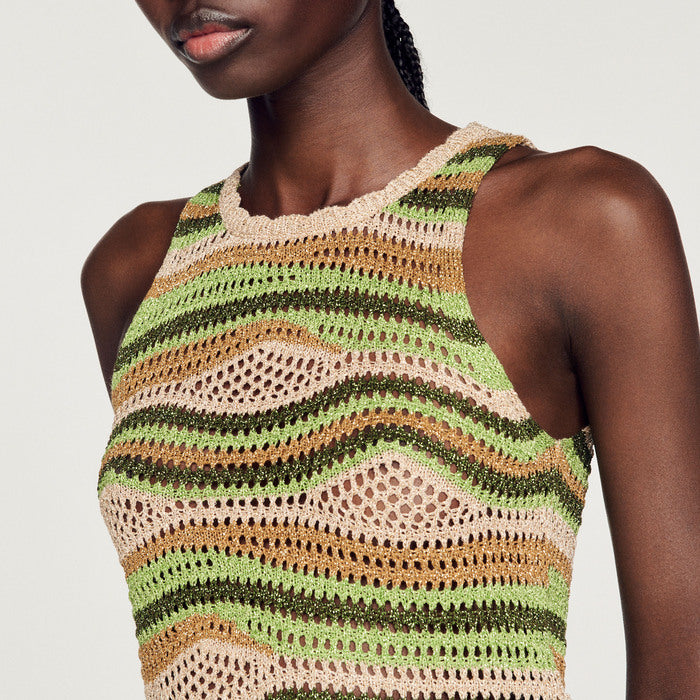 Top court en Maille Sandro seconde main