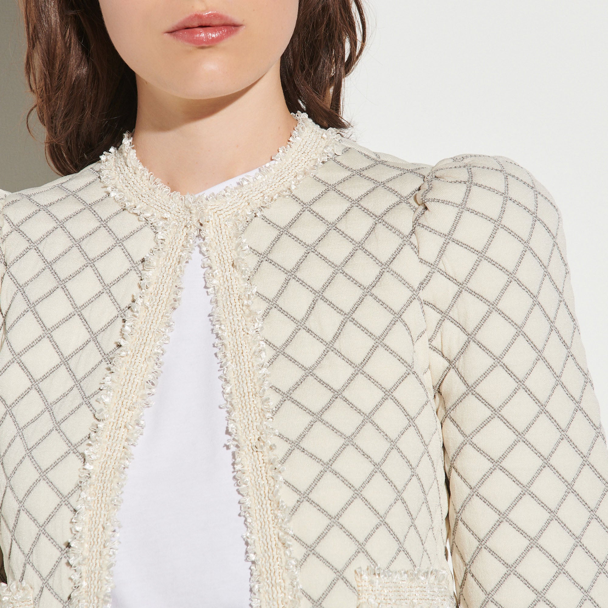 Cardigan à effet matelassé Sandro seconde main