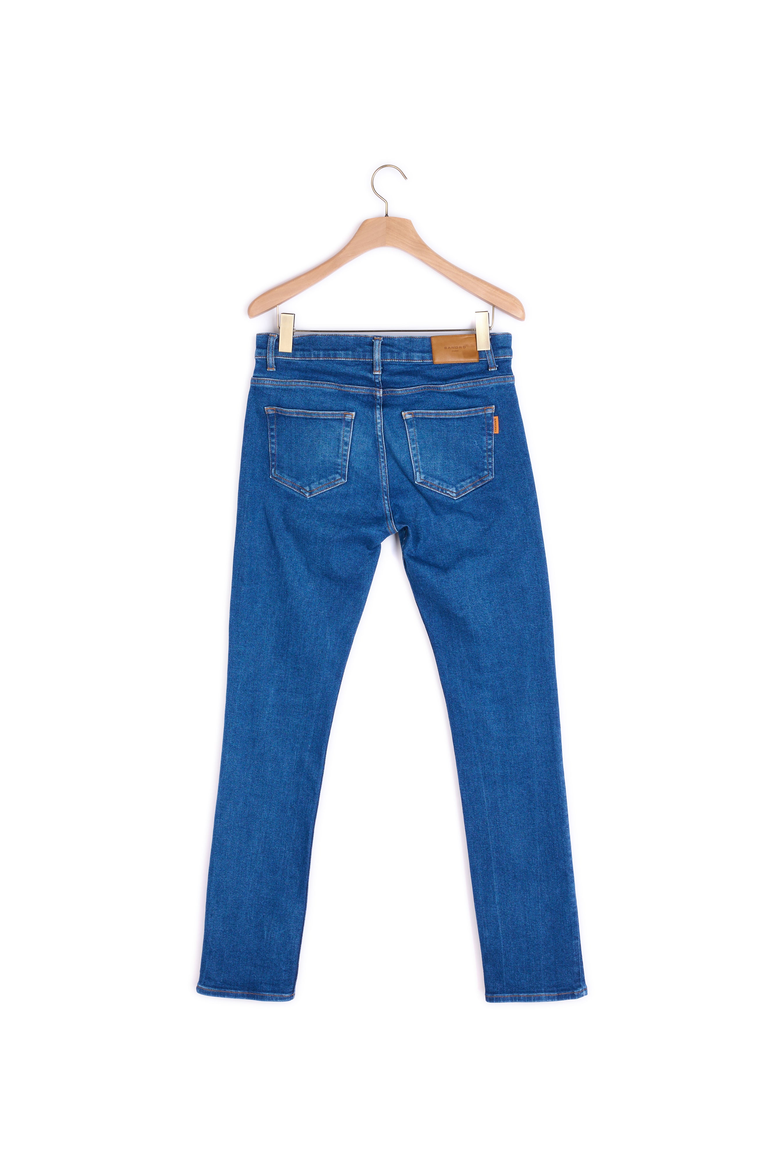 Jean en coton stretch Sandro seconde main