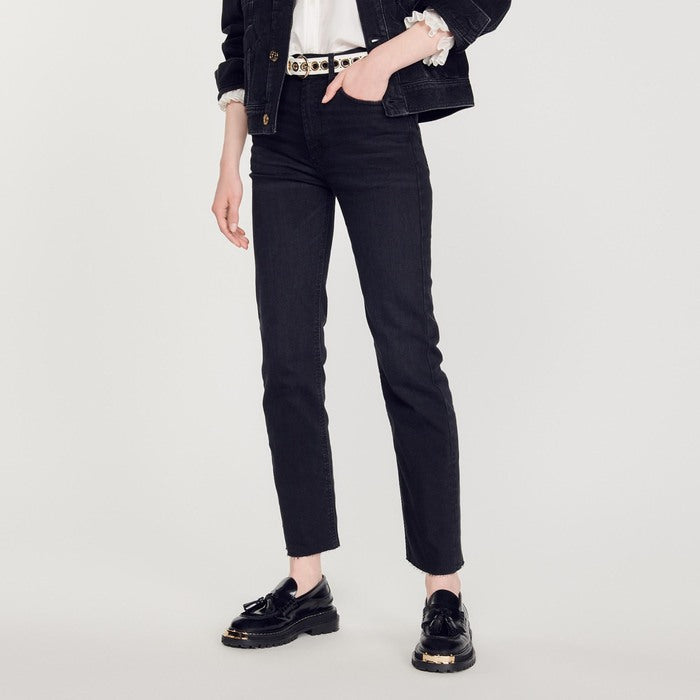 Jean Black - Denim Sandro seconde main