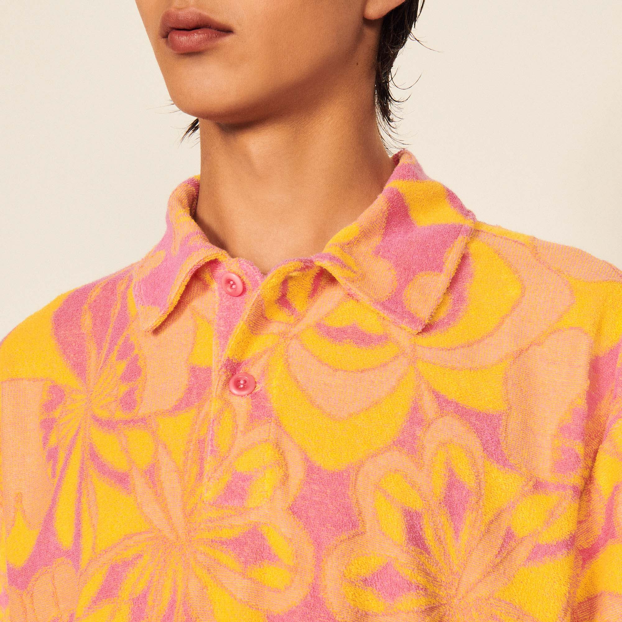 Polo oversize à motifs Sandro seconde main