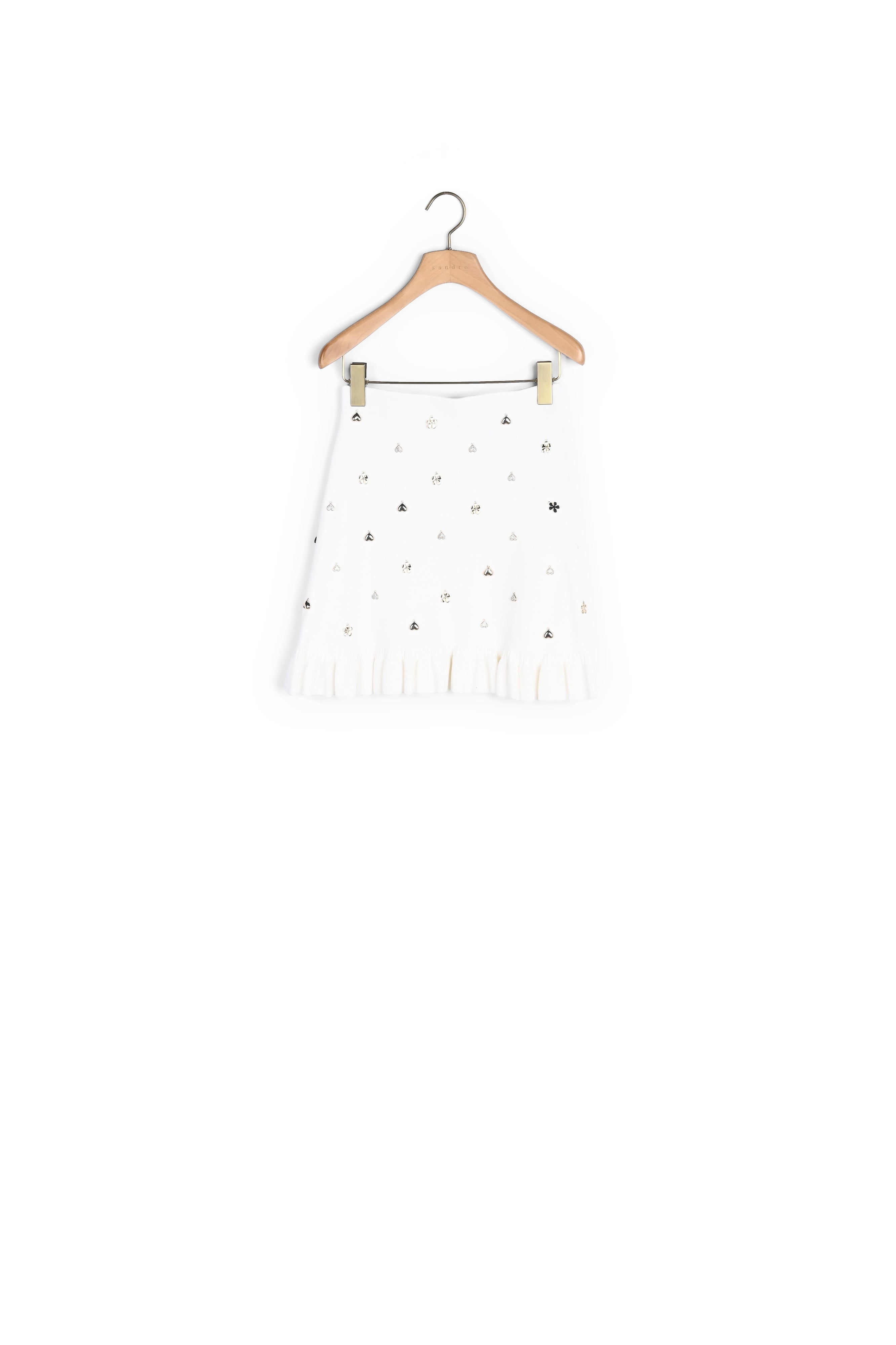 Jupe en Maille ornée de charms Sandro seconde main