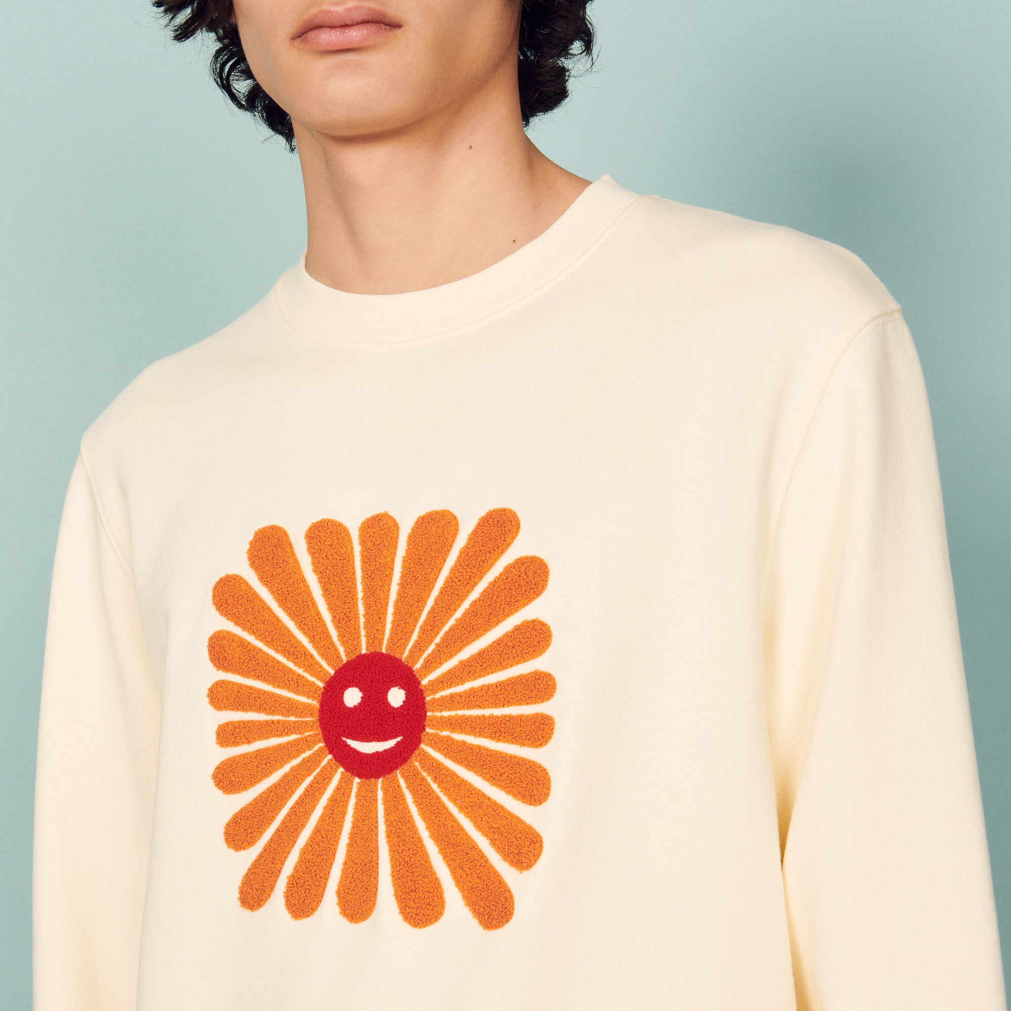 Sweat avec patch Sandro seconde main