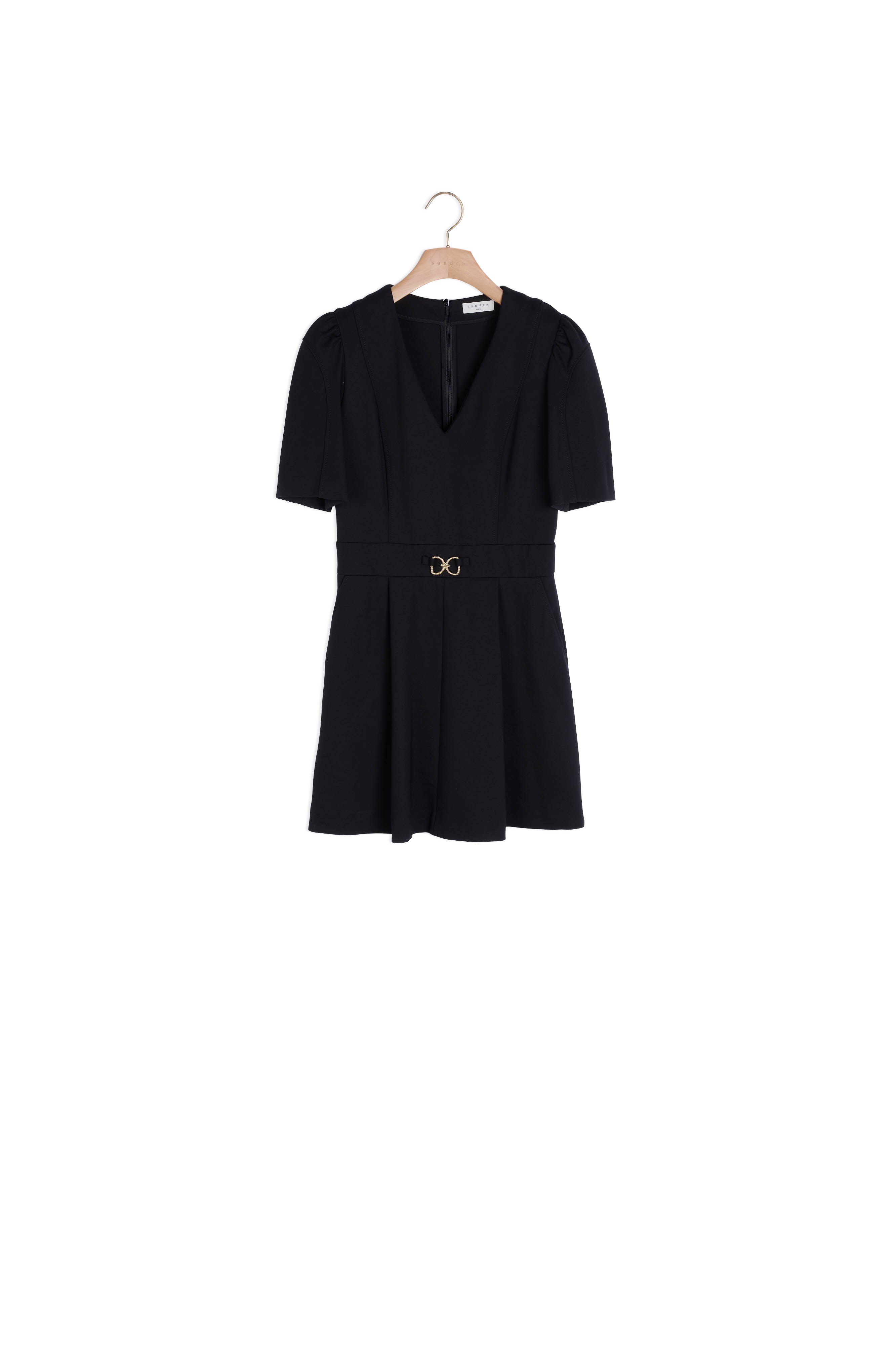 Robe courte à boucle fantaisie Sandro seconde main