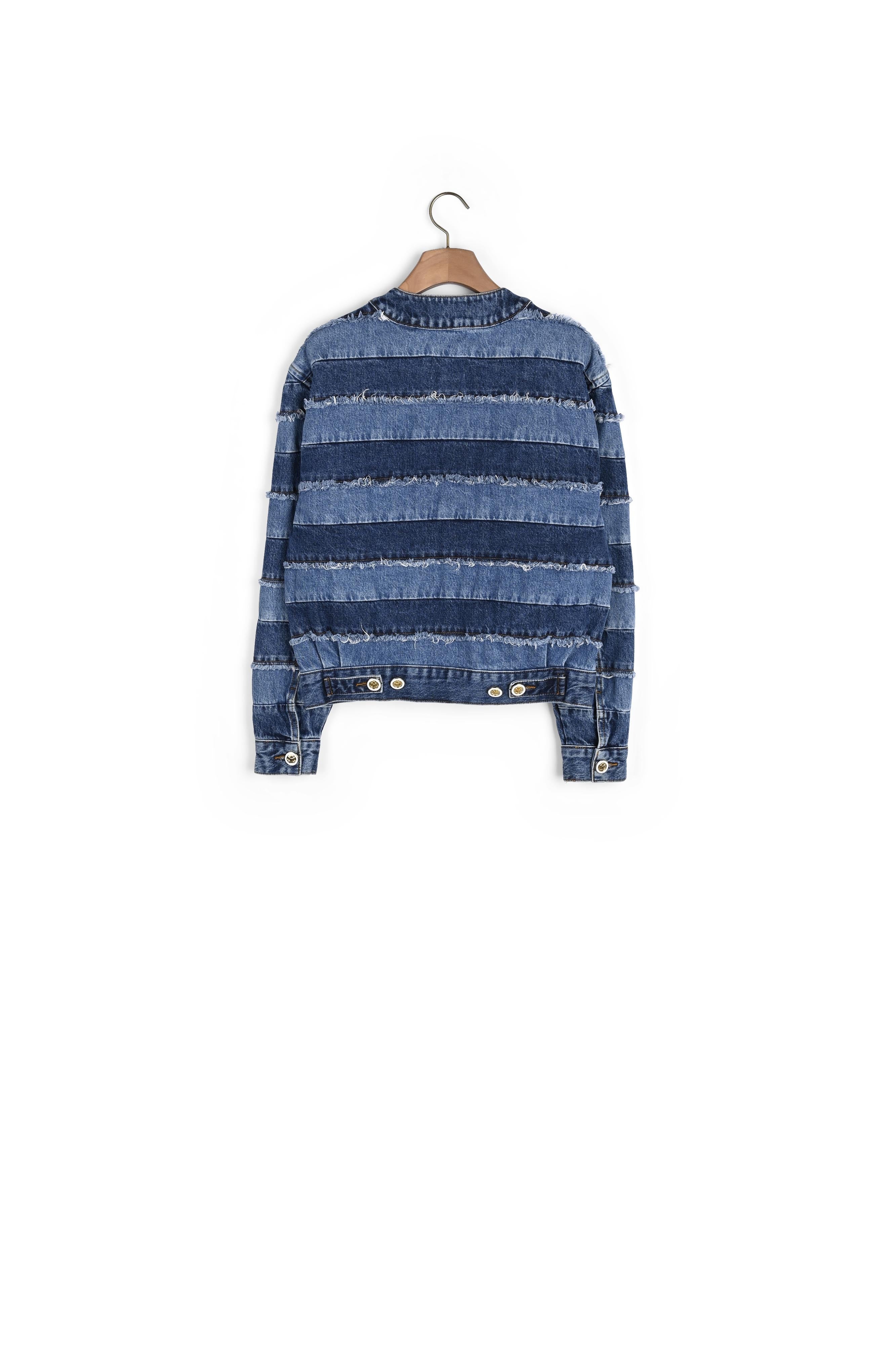 Blouson en Jean court oversize Sandro seconde main