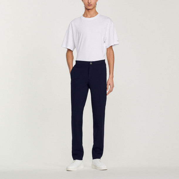 Pantalon Marine Sandro seconde main