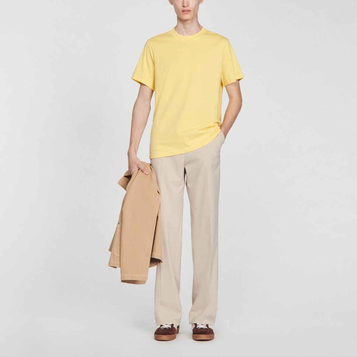 Tee-shirt à manches courtes Sandro seconde main