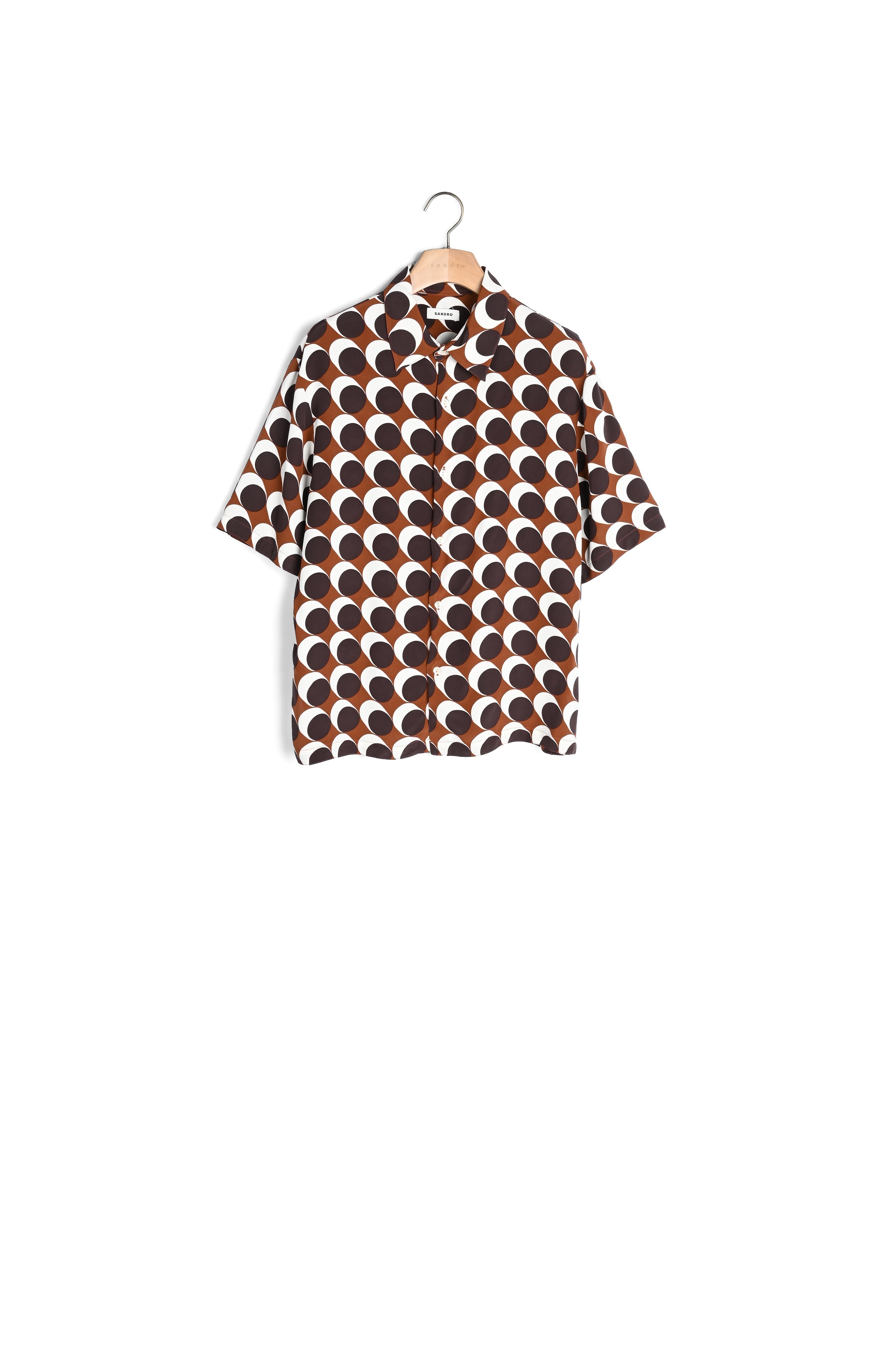 Chemise fluide imprimée Sandro seconde main