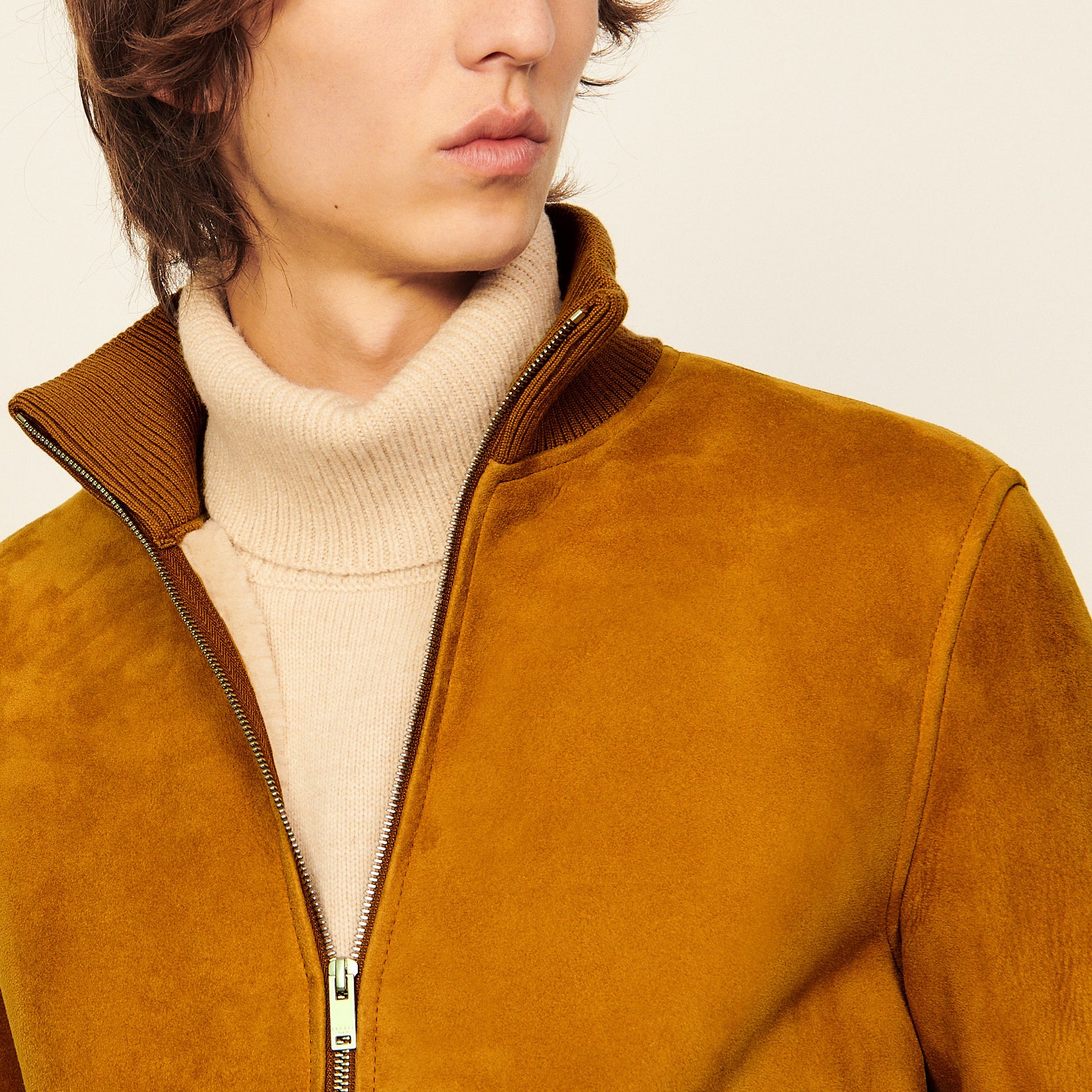 Blouson Camel Sandro seconde main
