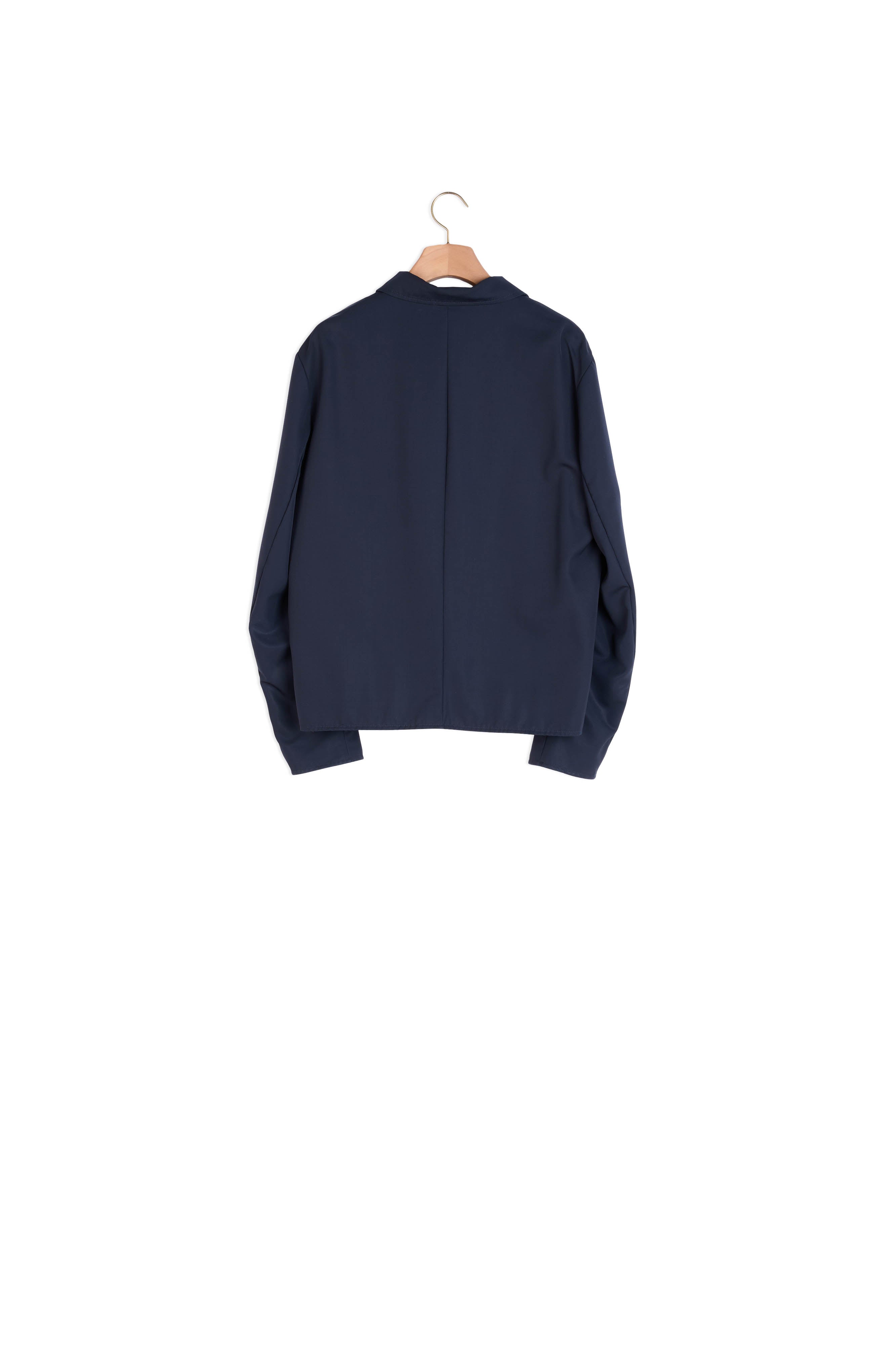 Blouson en laine à col Chemise Sandro seconde main