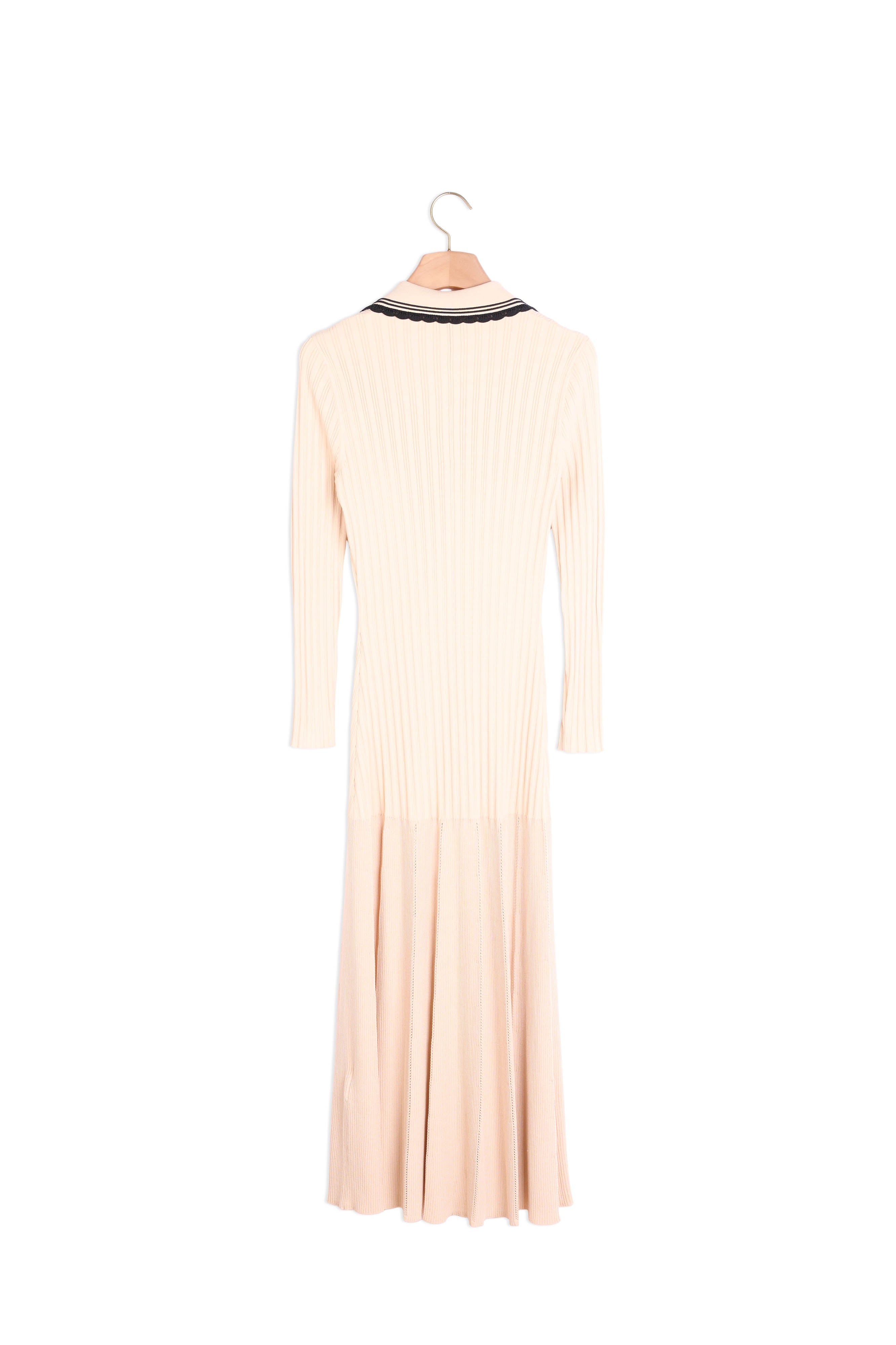 Robe longue gilet en Maille Sandro seconde main