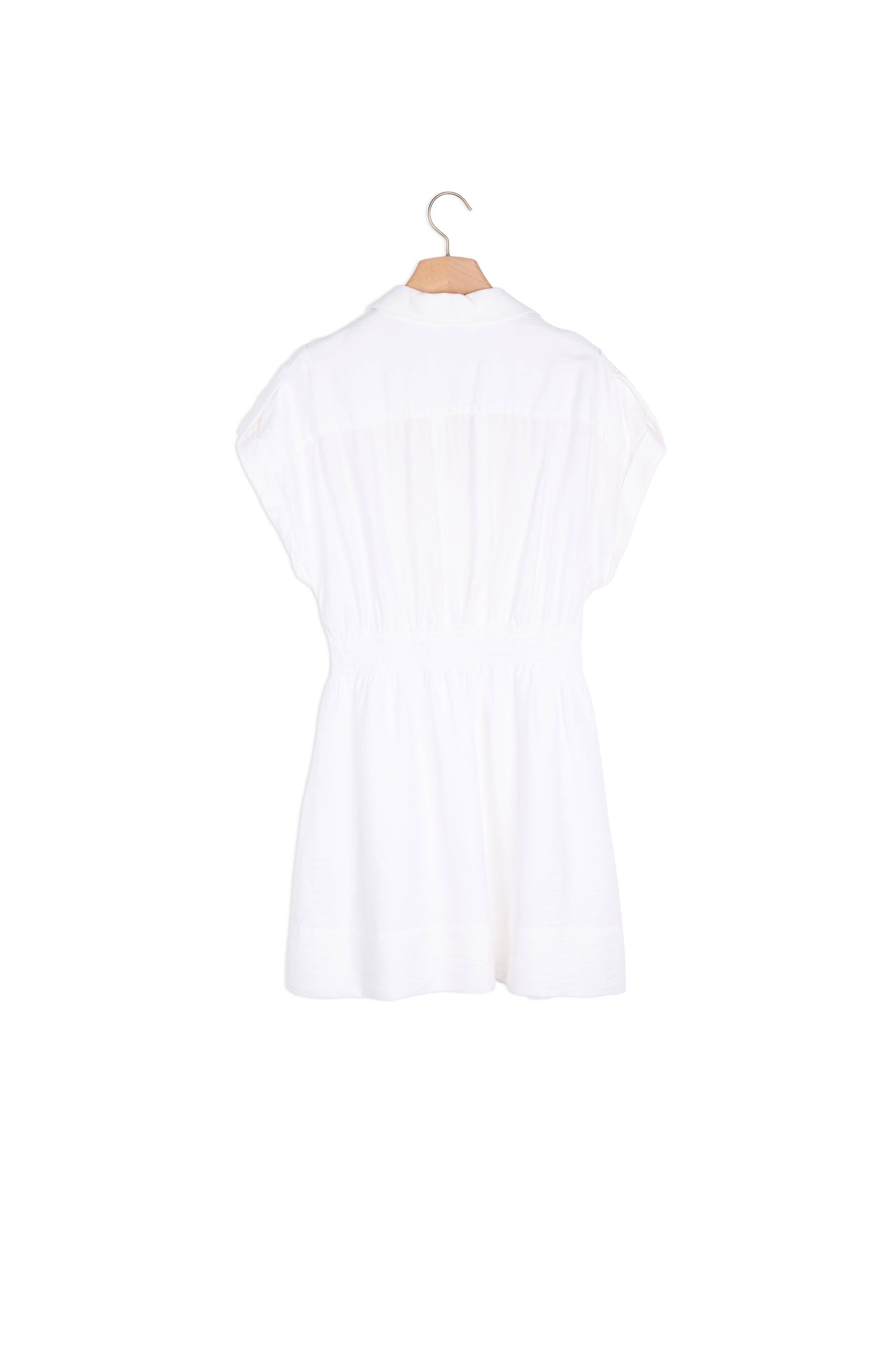 Robe courte en lin Sandro seconde main