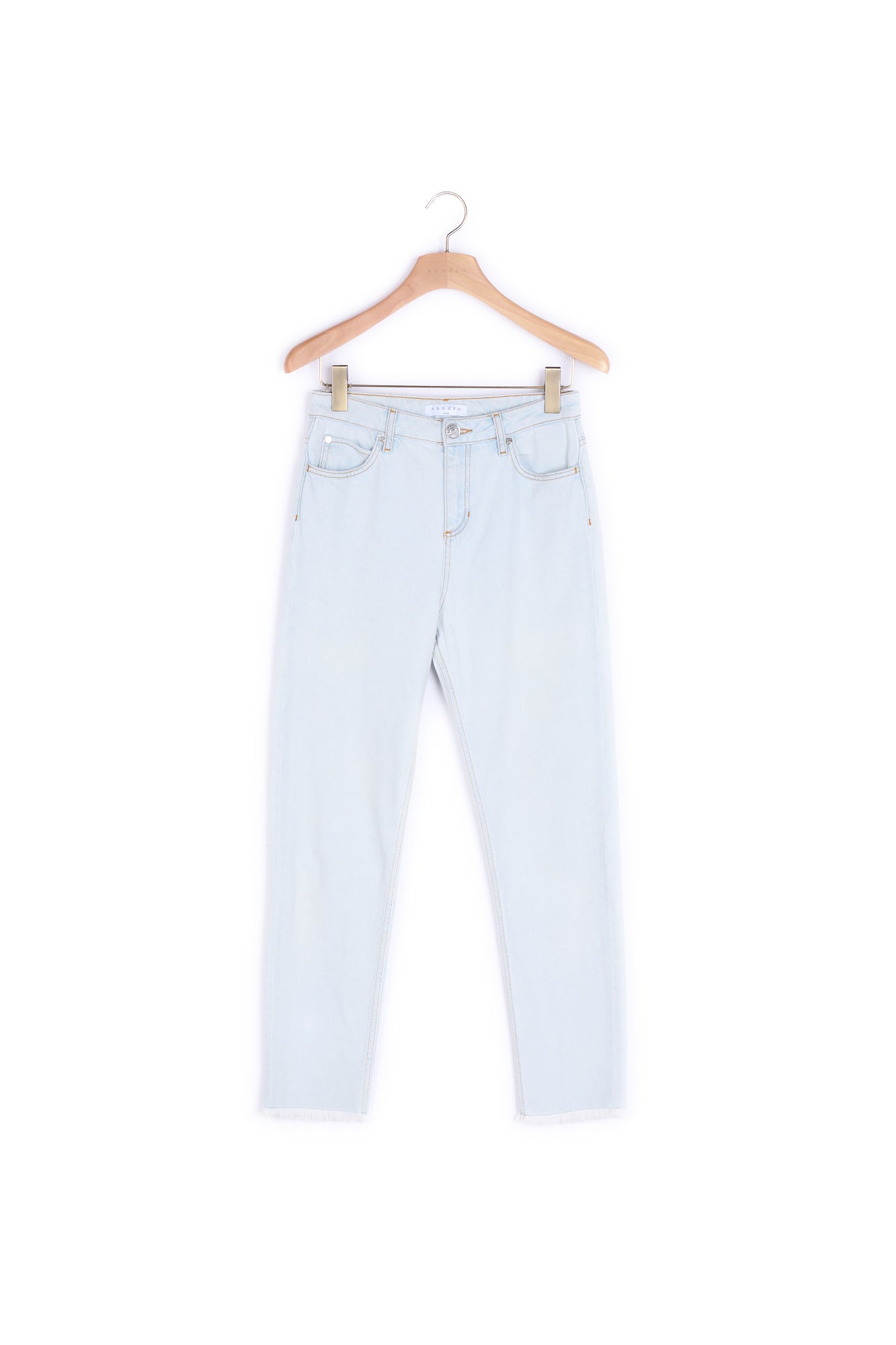 Jean coupe droite et taille haute Sandro seconde main