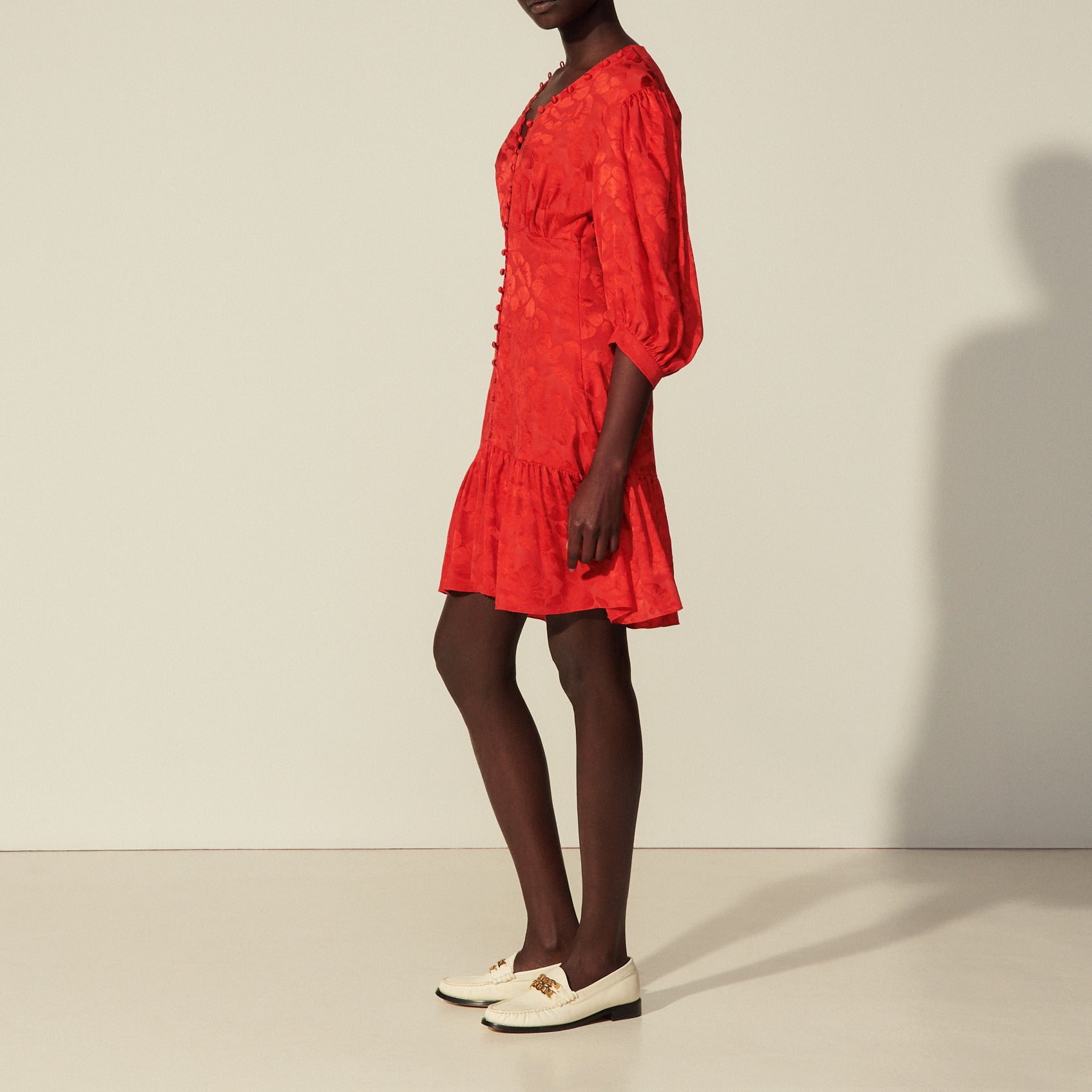 Robe courte fluide Sandro seconde main