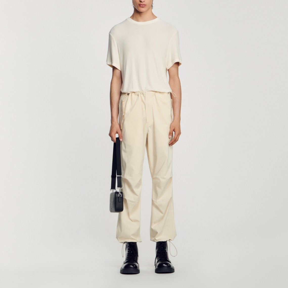 Tee-shirt col rond Sandro seconde main