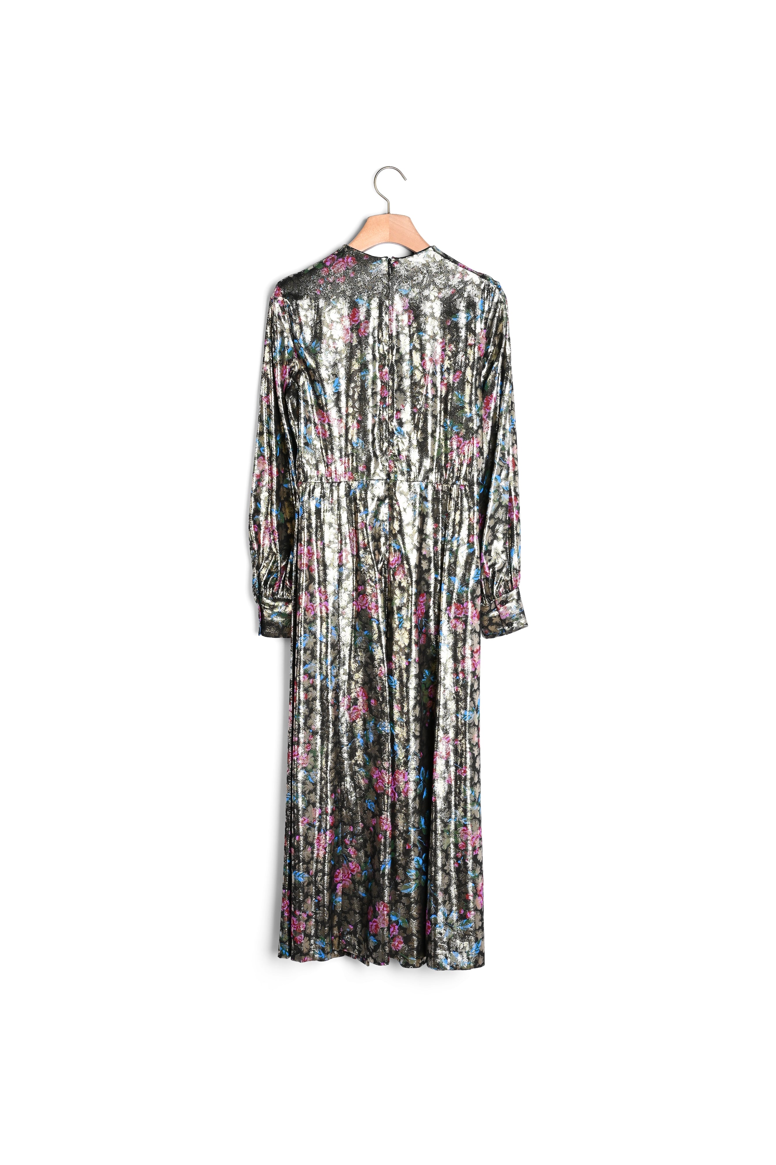 Robe longue en jacquard lurex Sandro seconde main