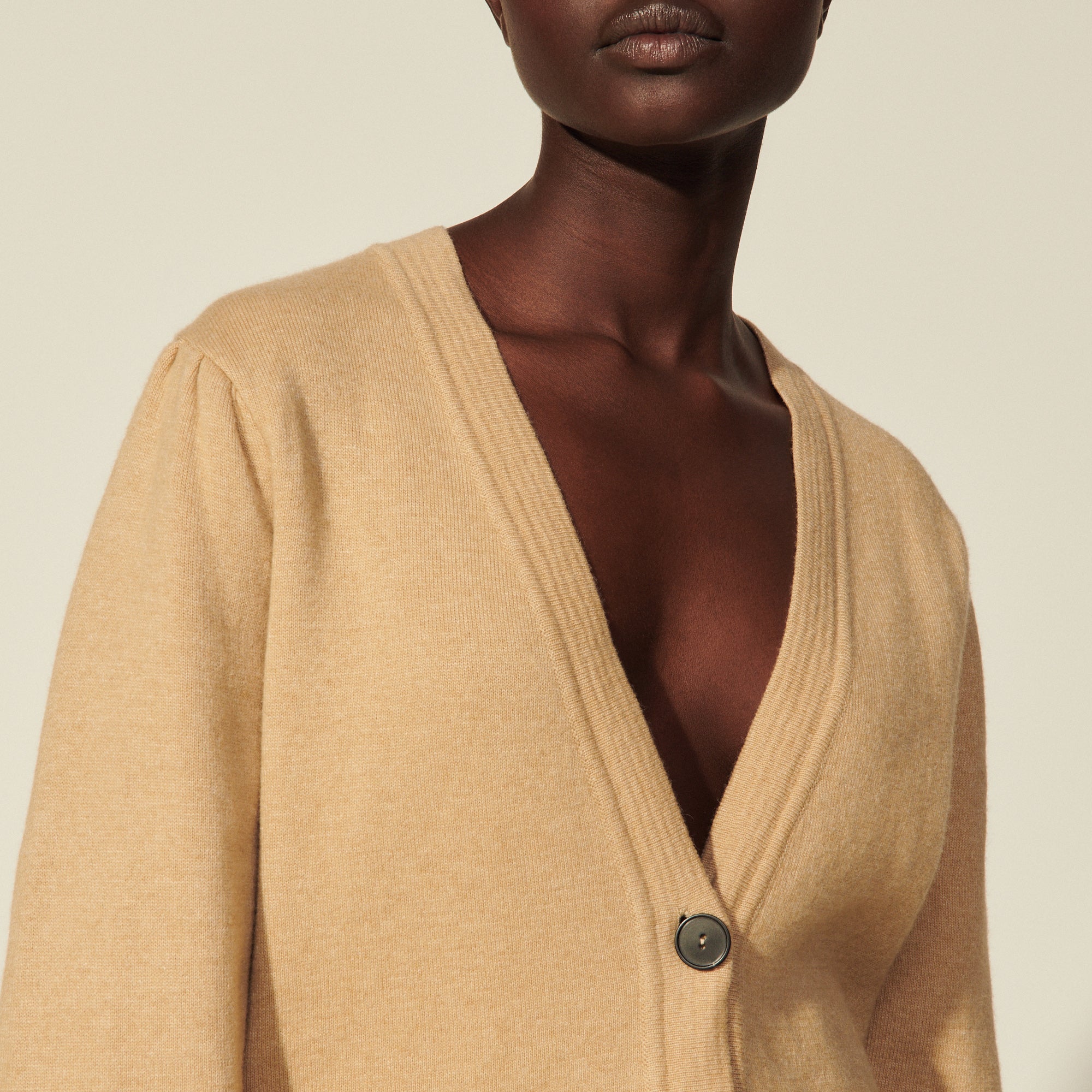 Cardigan long boutonné Sandro seconde main