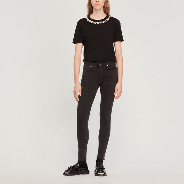 Jean slim taille normale Sandro seconde main