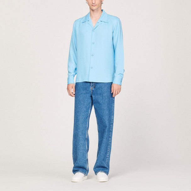 Chemise fluide à col requin Sandro seconde main