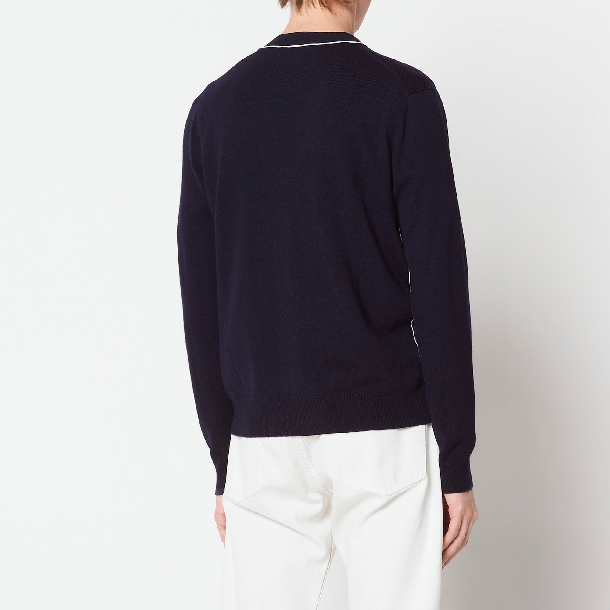 Cardigan rayé en Maille Sandro seconde main