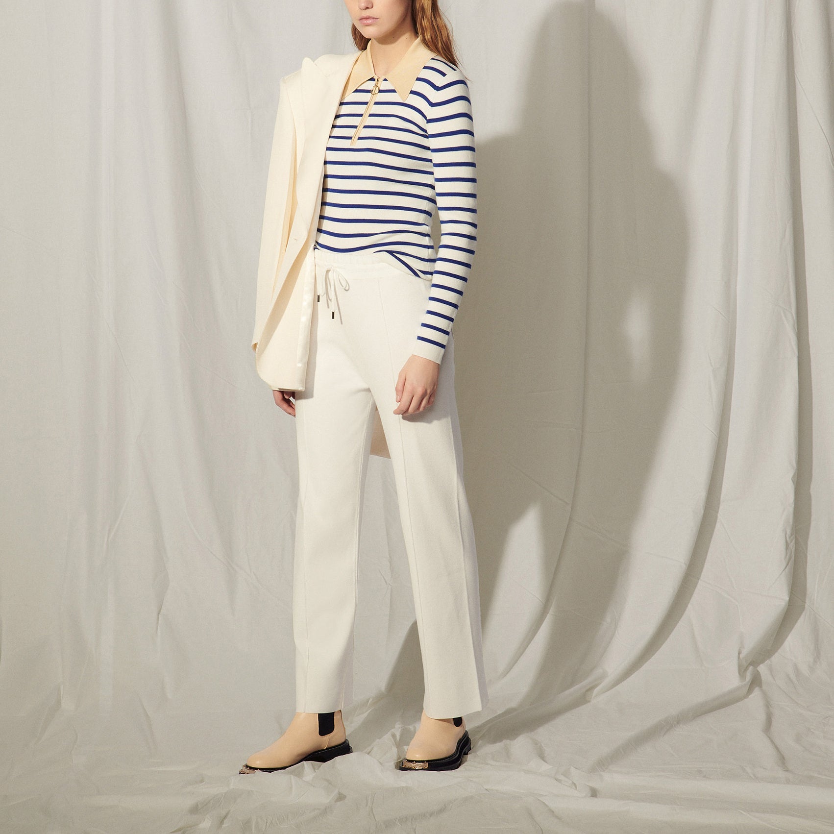 Jogging en Maille coupe droite Sandro seconde main