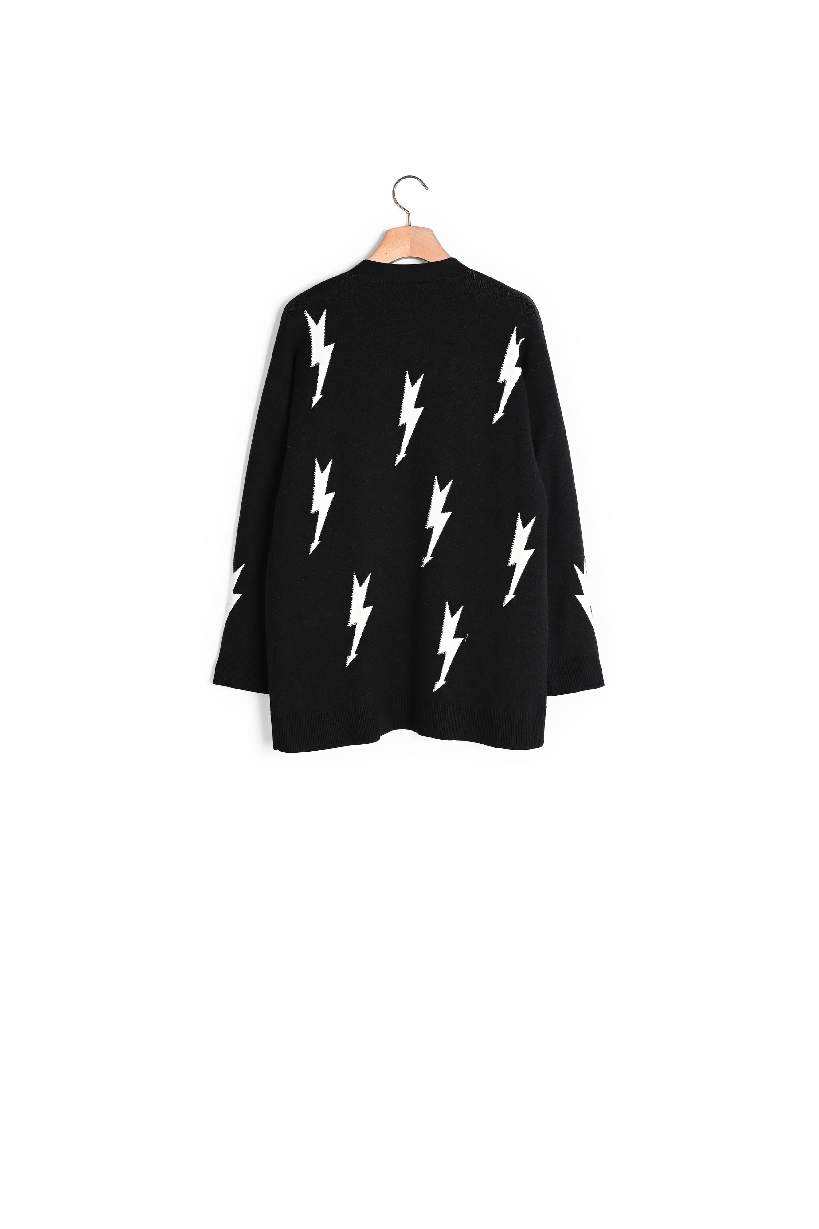 Gilet avec éclairs perlés Sandro seconde main