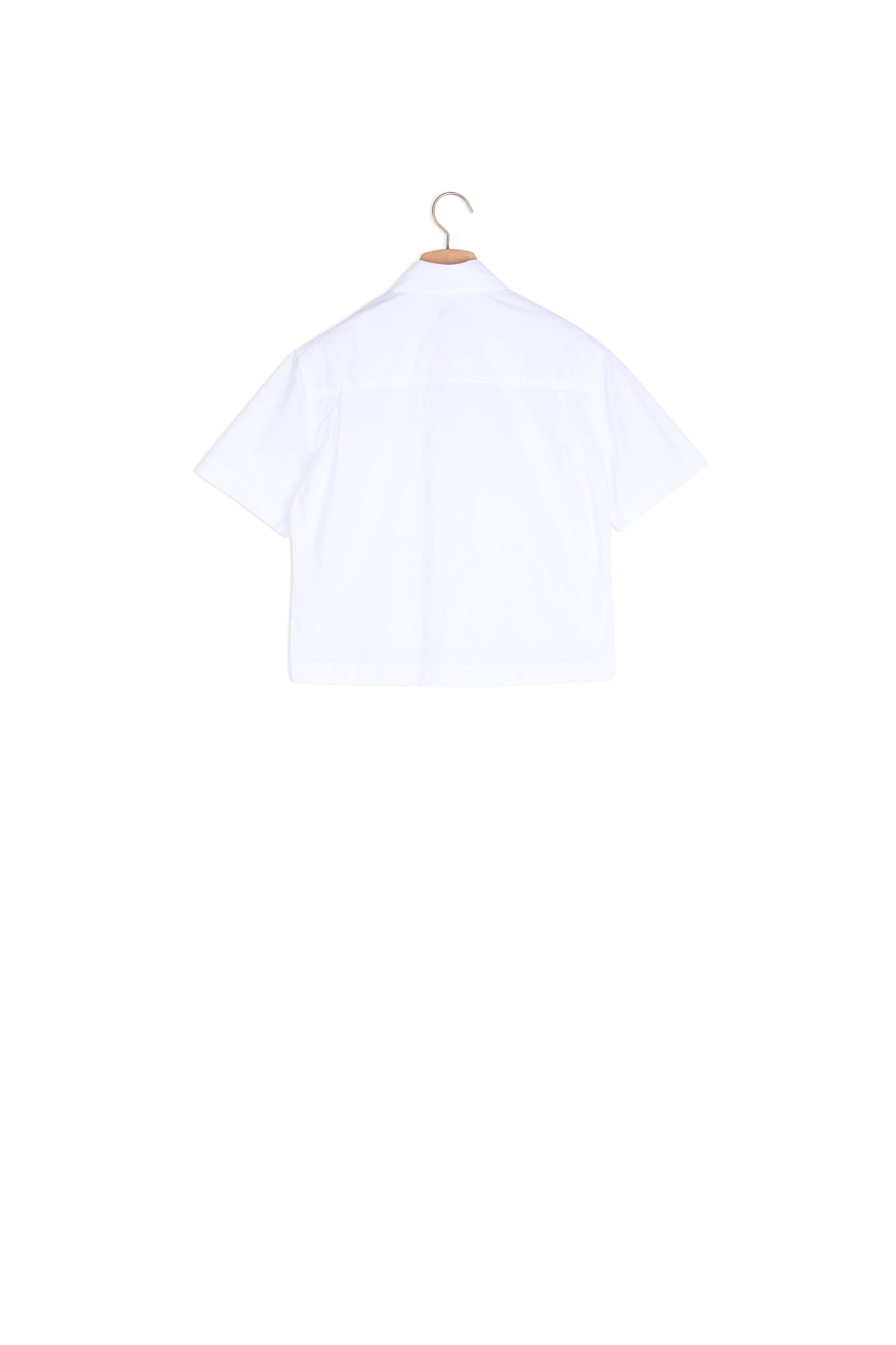 Chemise courte à poches plaquées Sandro seconde main