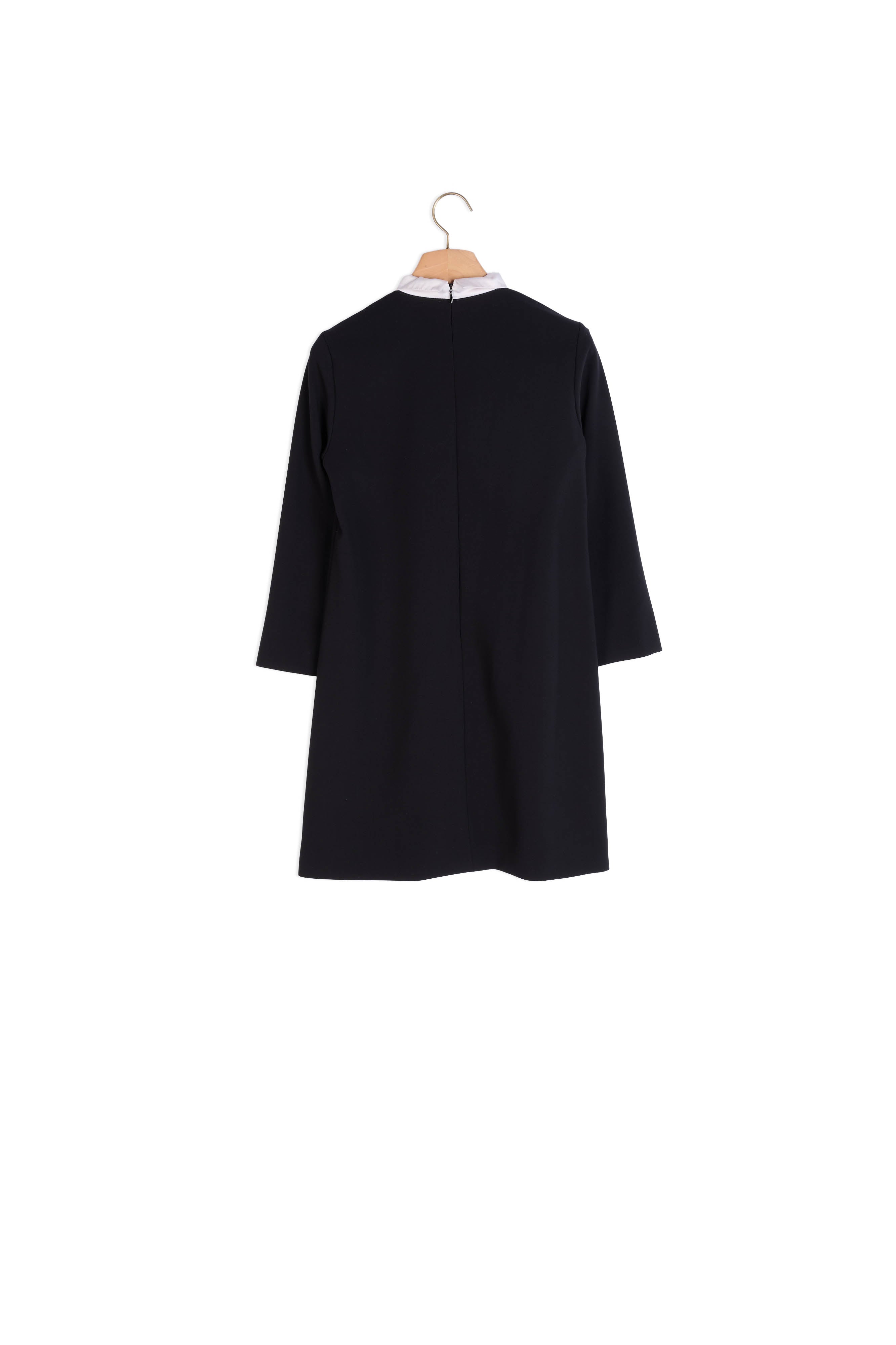 Robe avec panel de dentelle et nœuds Sandro seconde main