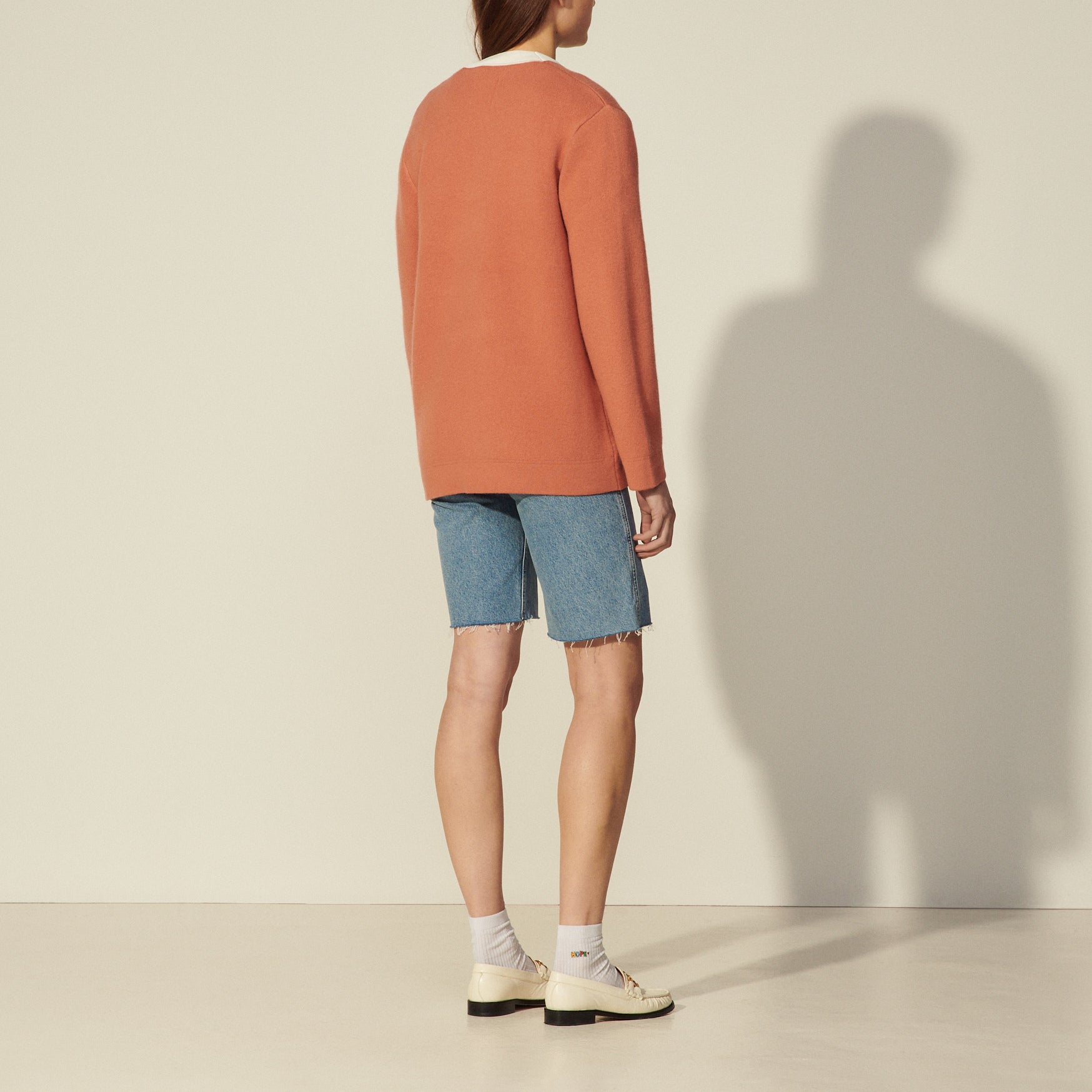 Cardi-coat oversize Sandro seconde main