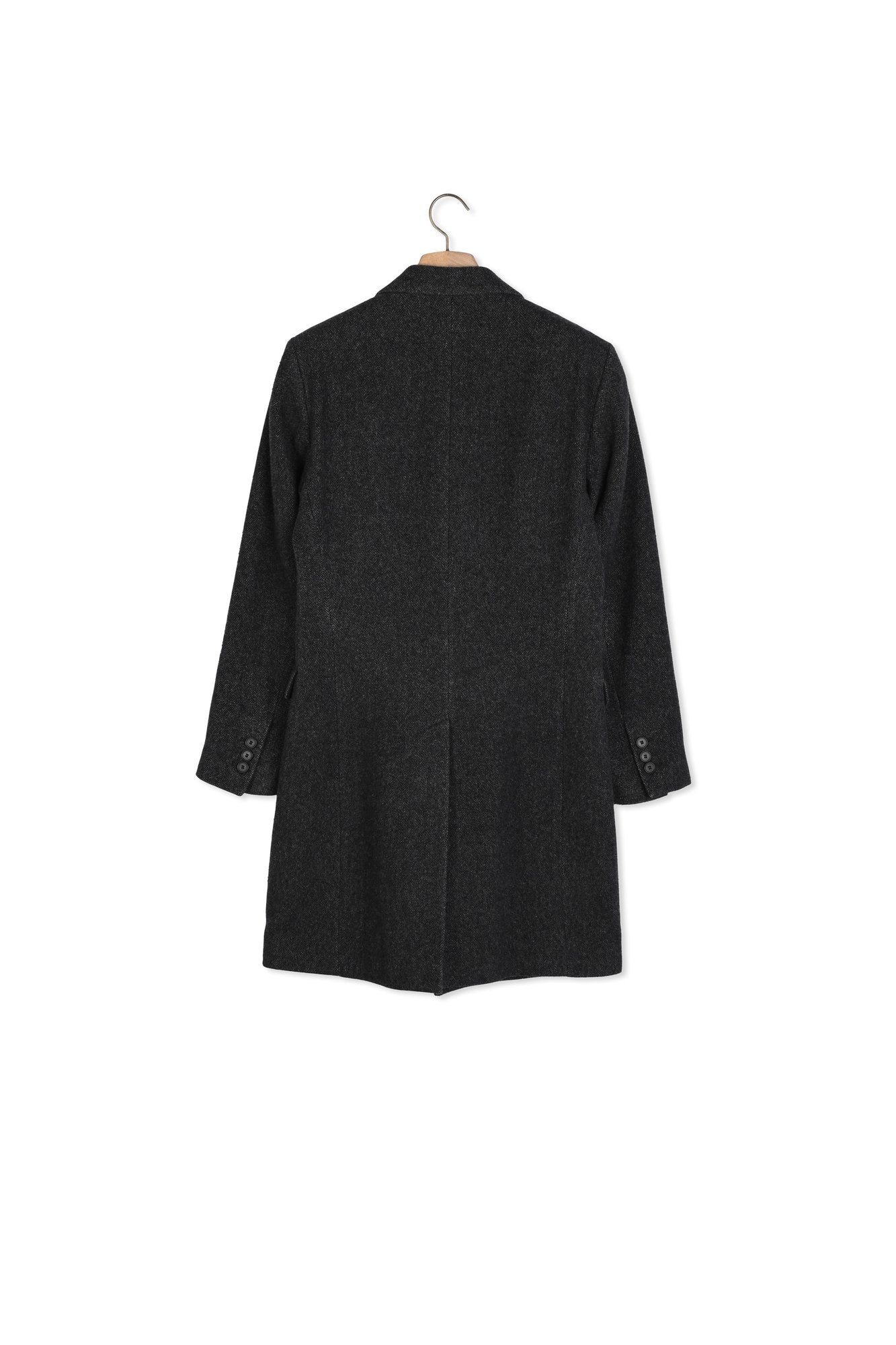 Manteau à chevrons Sandro seconde main