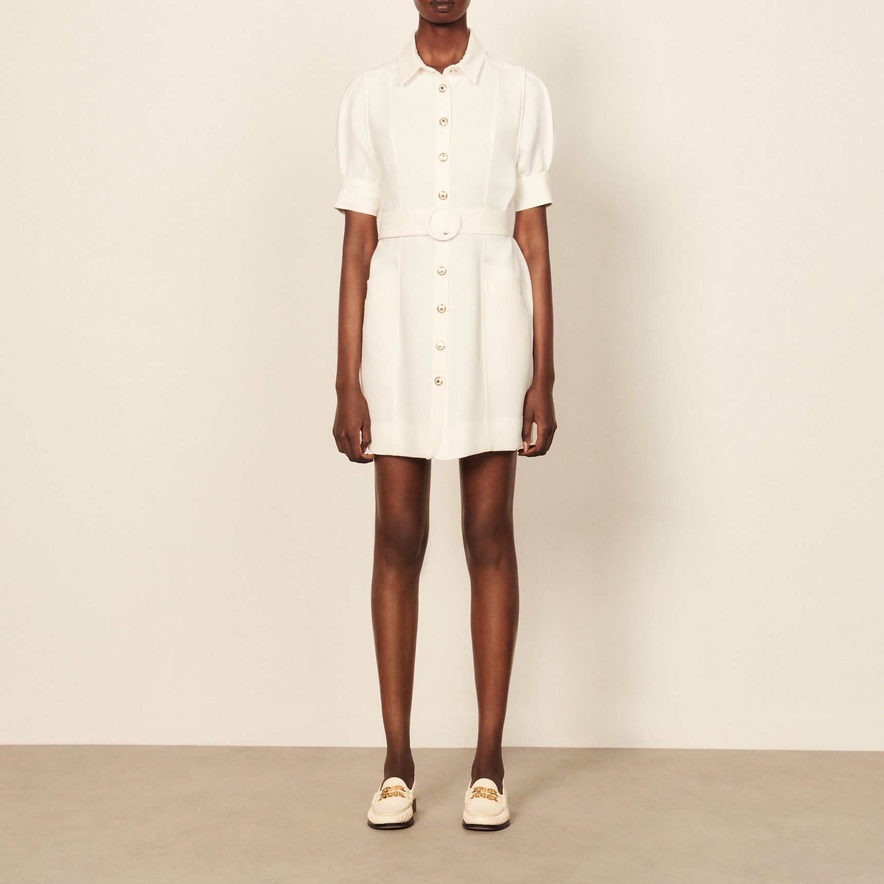 Robe Chemise boutonnée Sandro seconde main