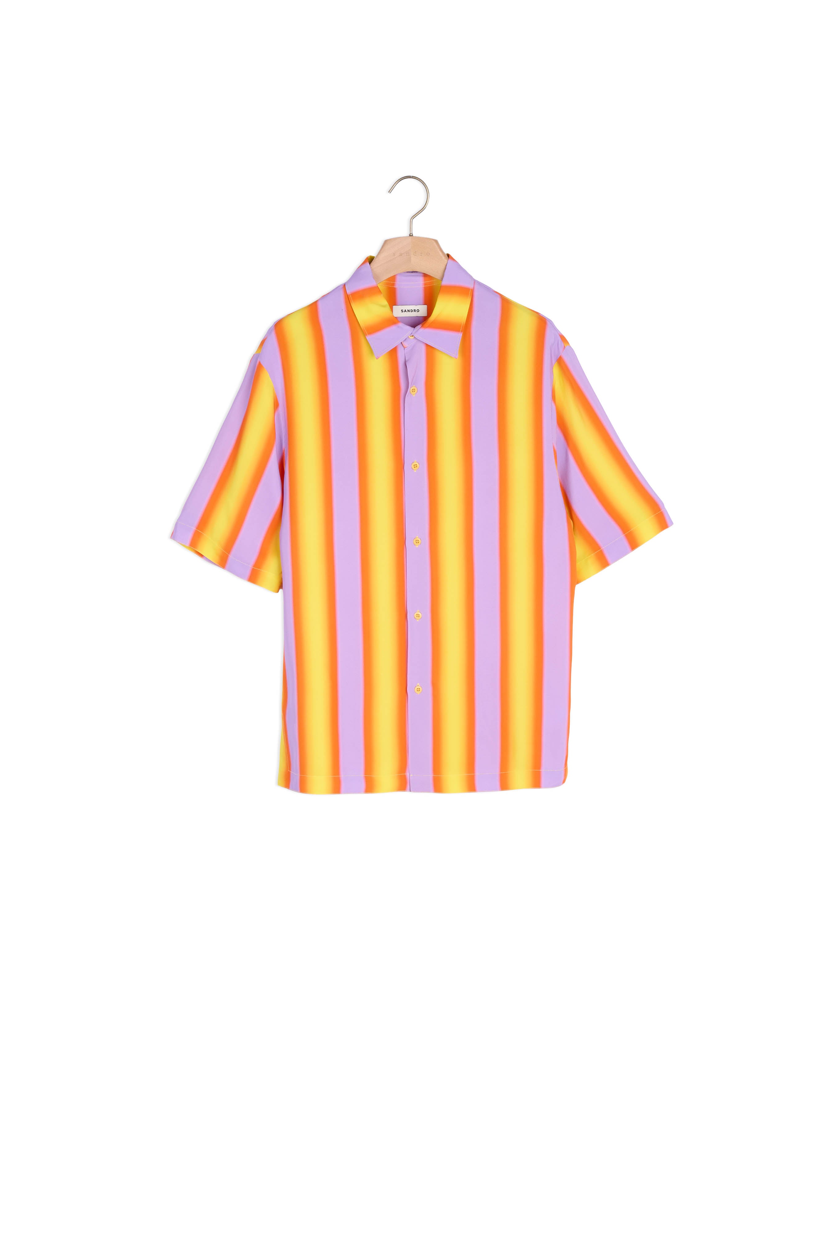 Chemise fluide à rayures Sandro seconde main