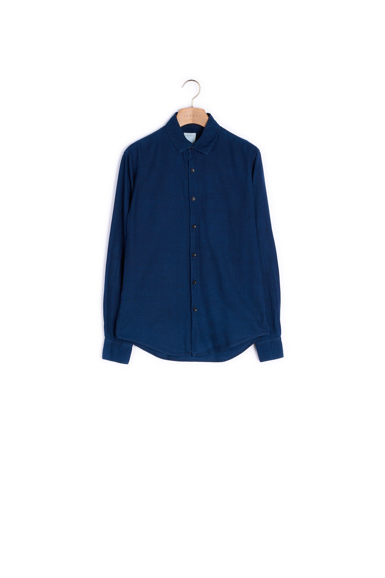 Chemise en tissu chevron ton sur ton Sandro seconde main