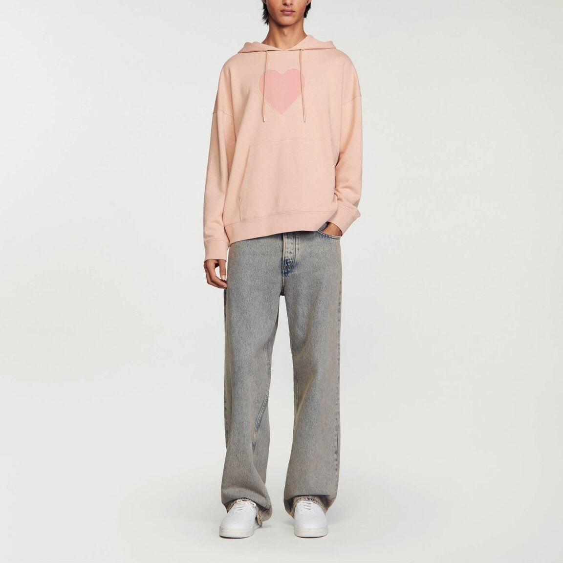 Sweat Rose Sandro seconde main