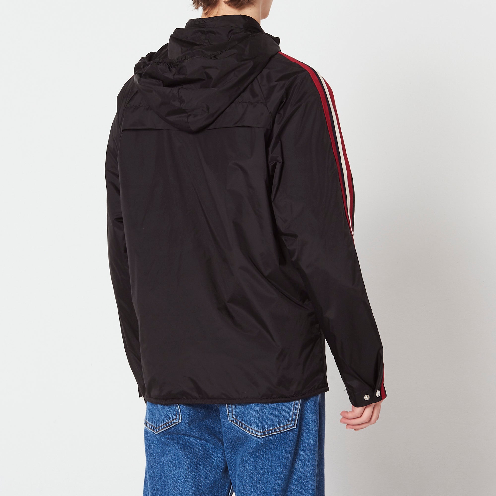 Blouson varsity zippé à capuche Sandro seconde main